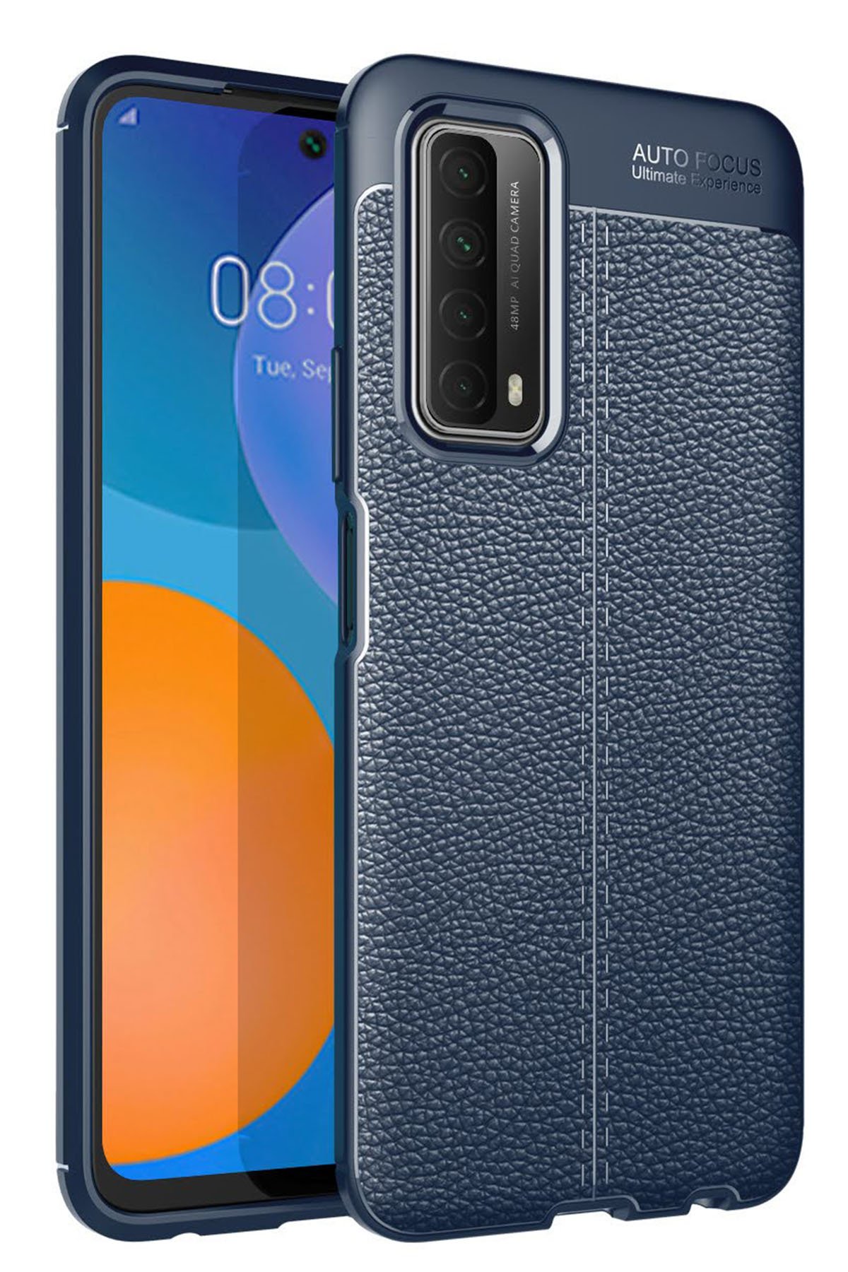 Newface Huawei P Smart 2021 Kılıf Platin Silikon - Sarı