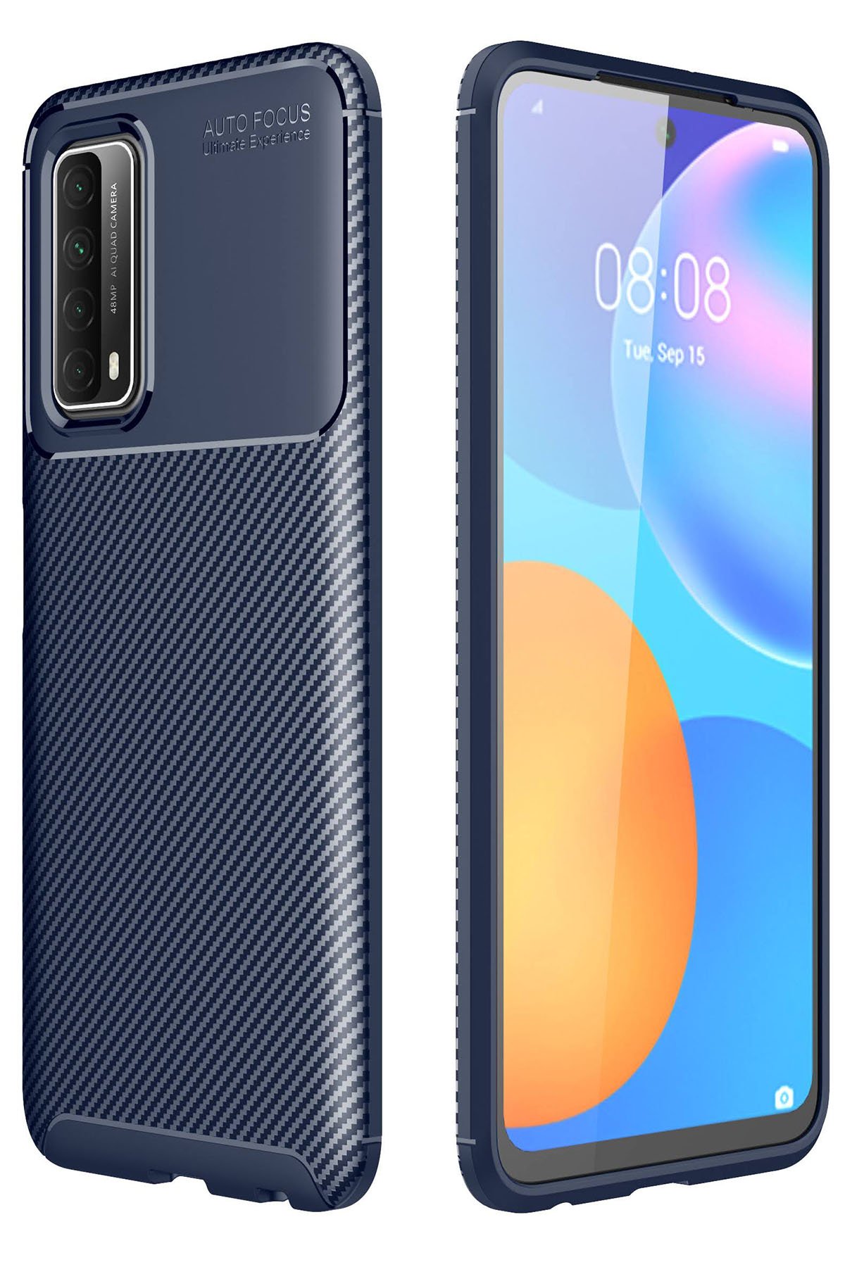 Newface Huawei P Smart 2021 Kılıf Platin Silikon - Sarı