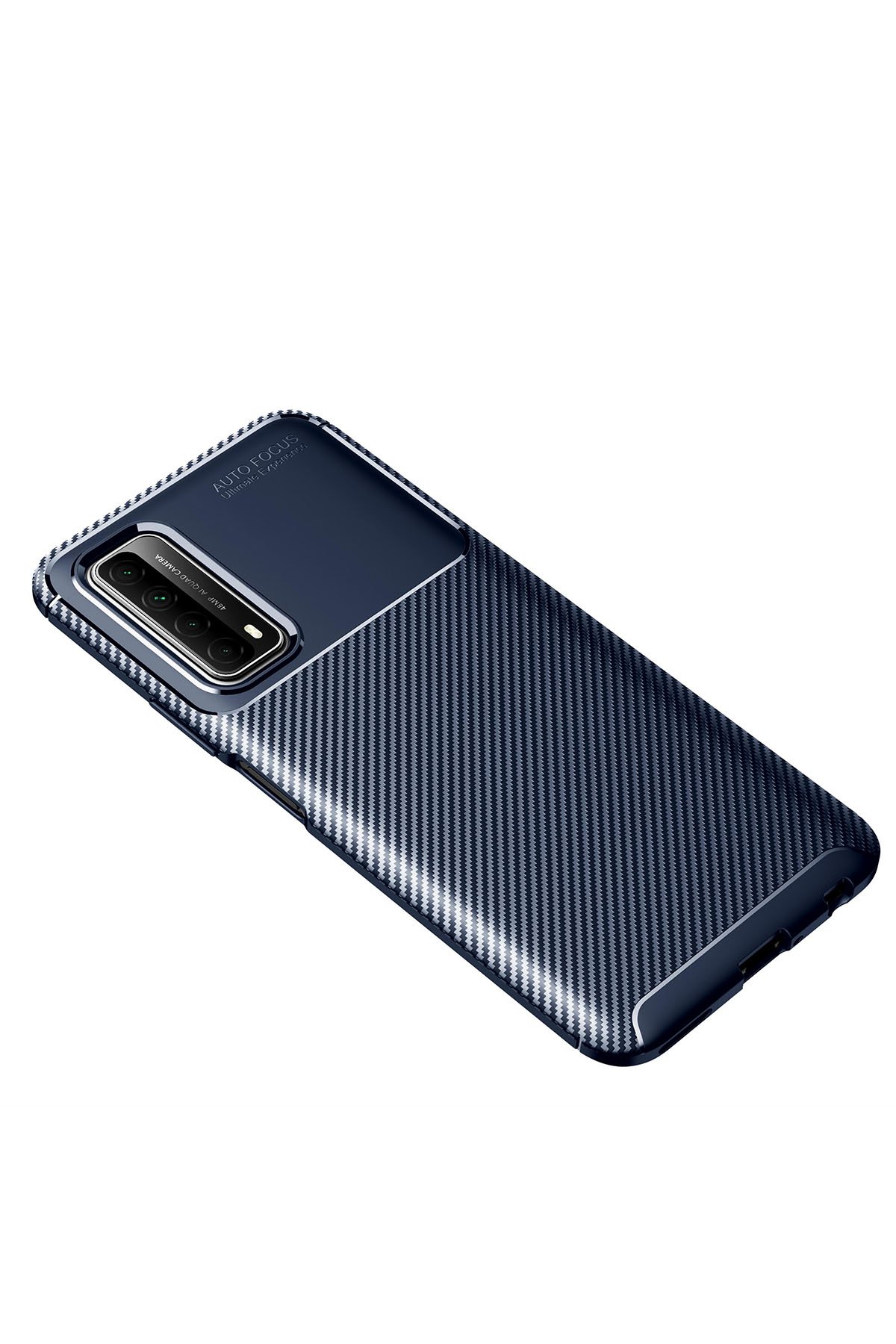 Newface Huawei P Smart 2021 Kılıf Platin Silikon - Sarı