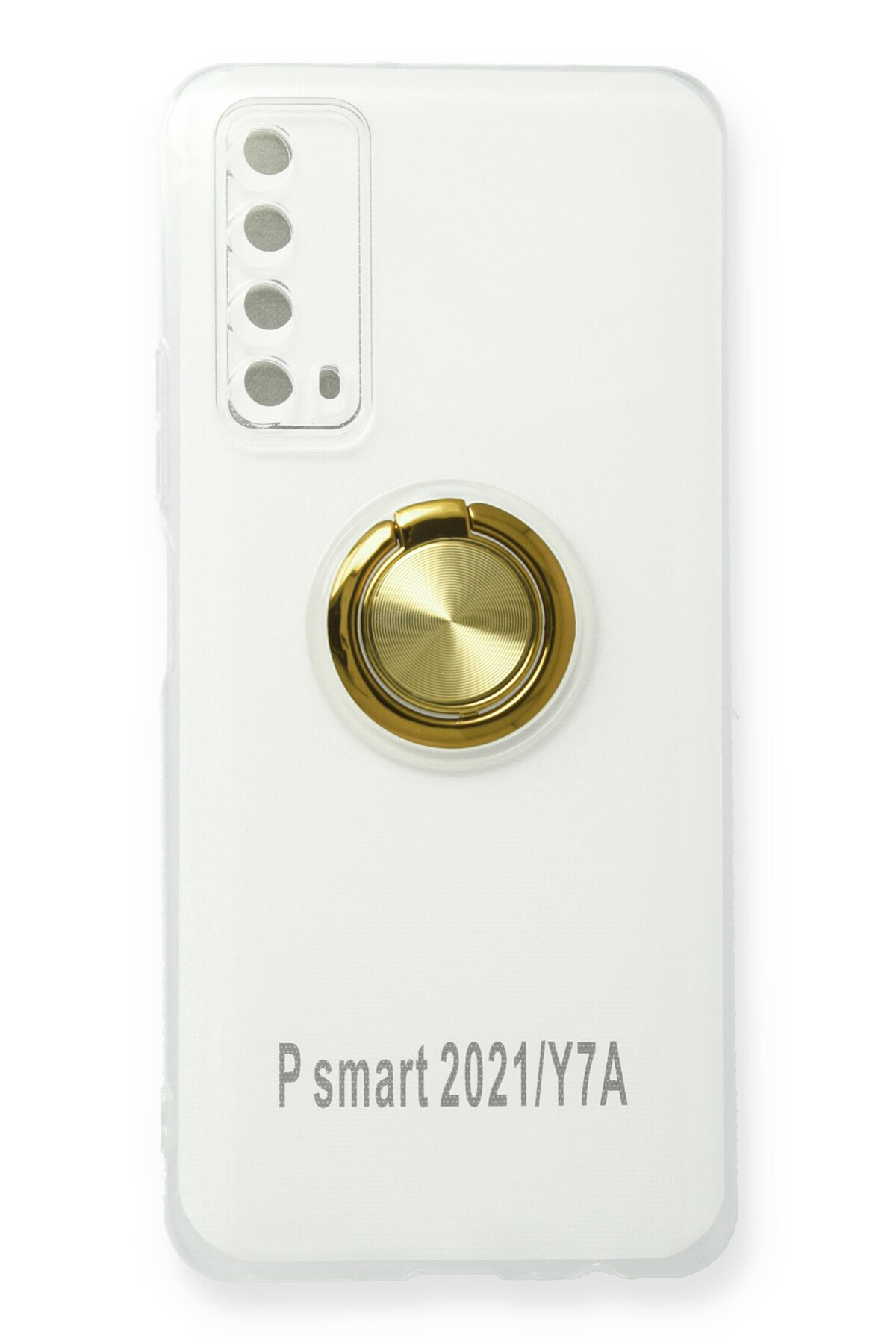 Newface Huawei P Smart 2021 Kılıf Lüx Şeffaf Silikon - Şeffaf