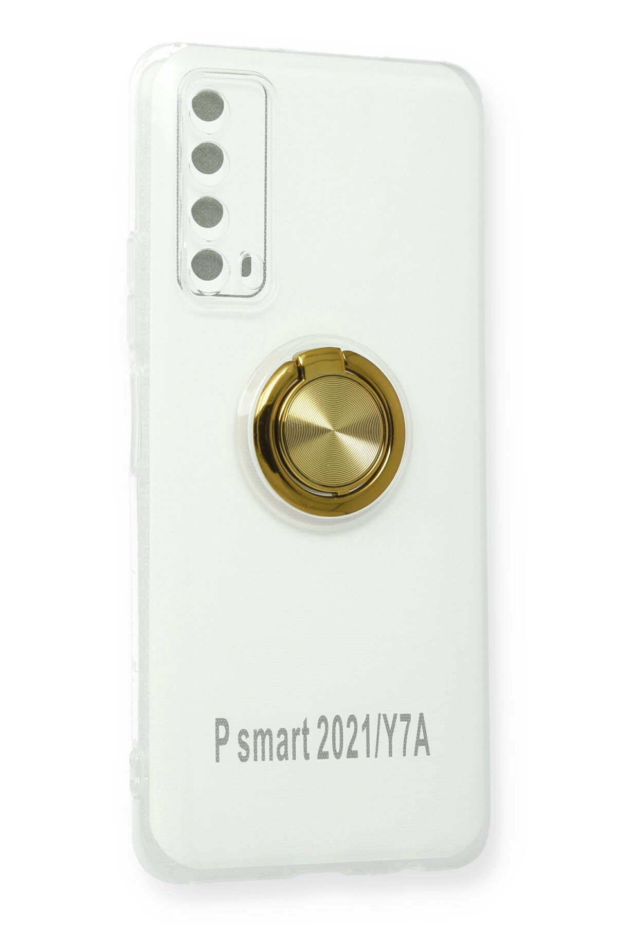 Newface Huawei P Smart 2021 Kılıf Lüx Şeffaf Silikon - Şeffaf