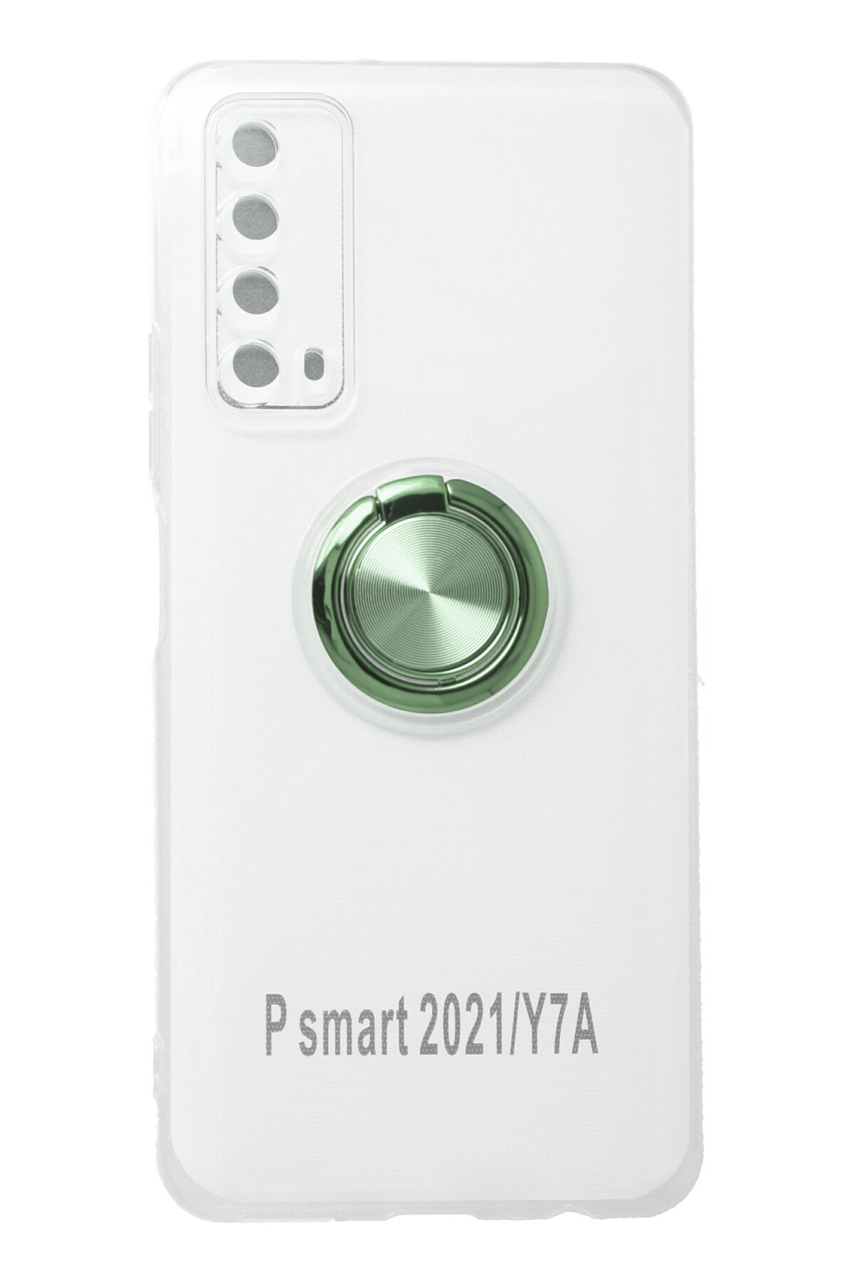 Newface Huawei P Smart 2021 Kılıf Platin Kamera Koruma Silikon - Siyah