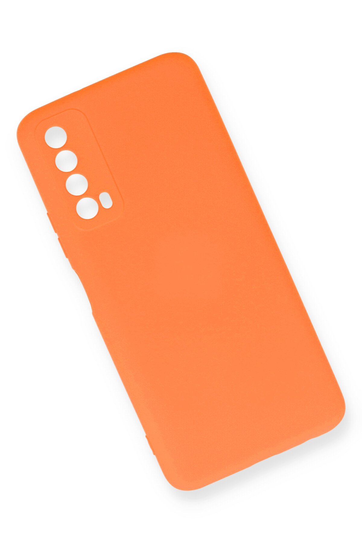 Newface Huawei P Smart 2021 Kılıf Nano içi Kadife Silikon - Mavi