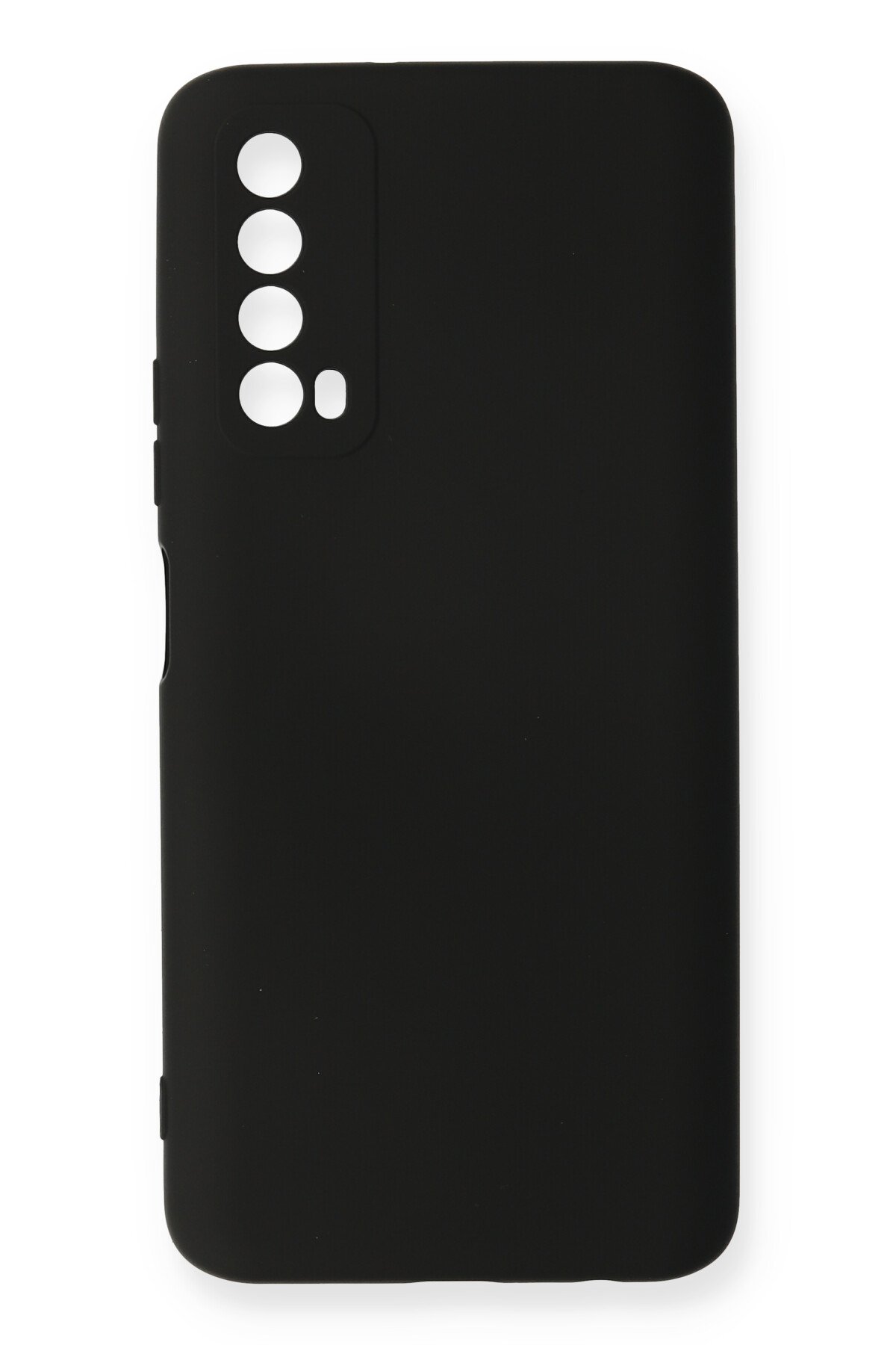 Newface Huawei P Smart 2021 Kılıf Zegna Yüzüklü Silikon Kapak - Siyah