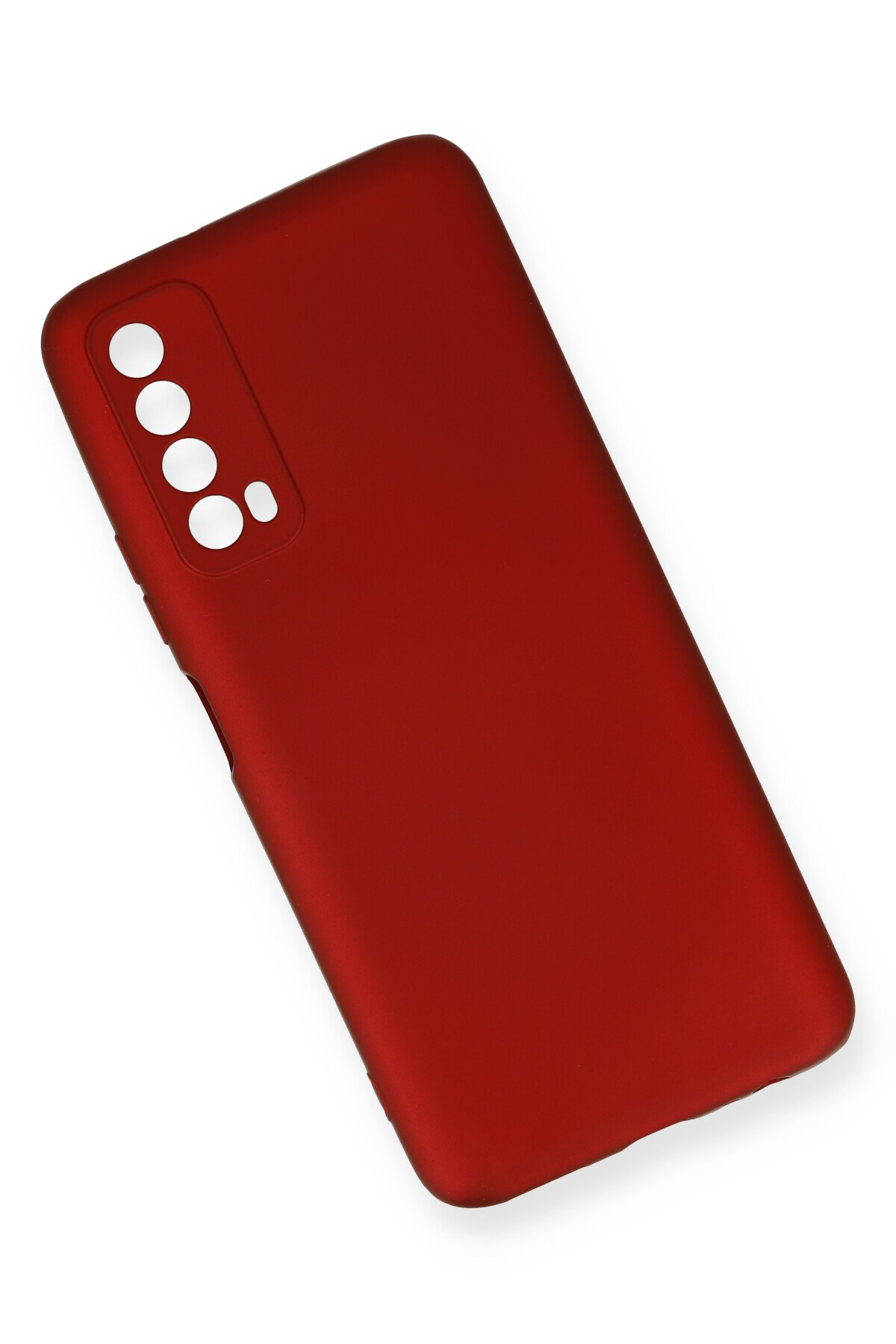 Newface Huawei P Smart 2021 Kılıf Tank Silikon Kapak - Kırmızı