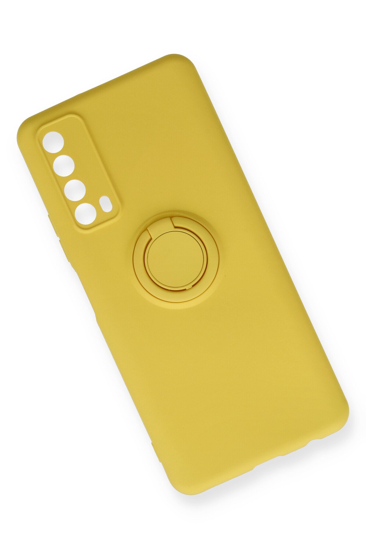 Newface Huawei P Smart 2021 Kılıf Platin Silikon - Mavi