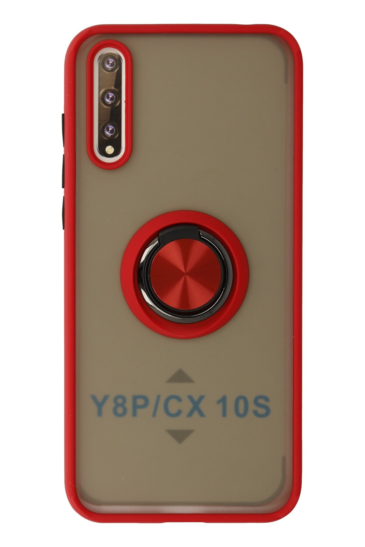 Newface Huawei P Smart S Kılıf First Silikon - Mürdüm