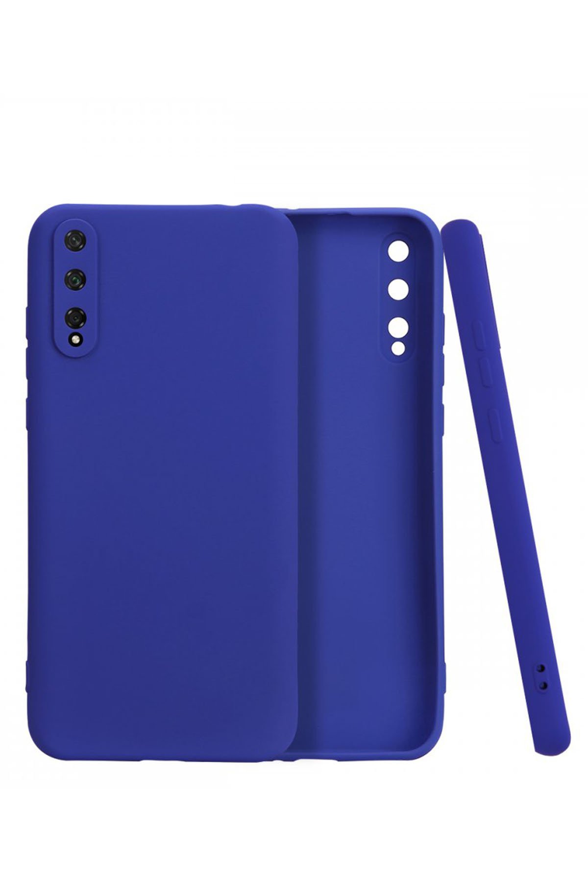 Newface Huawei P Smart S Kılıf Auto Focus Kapak - Lacivert