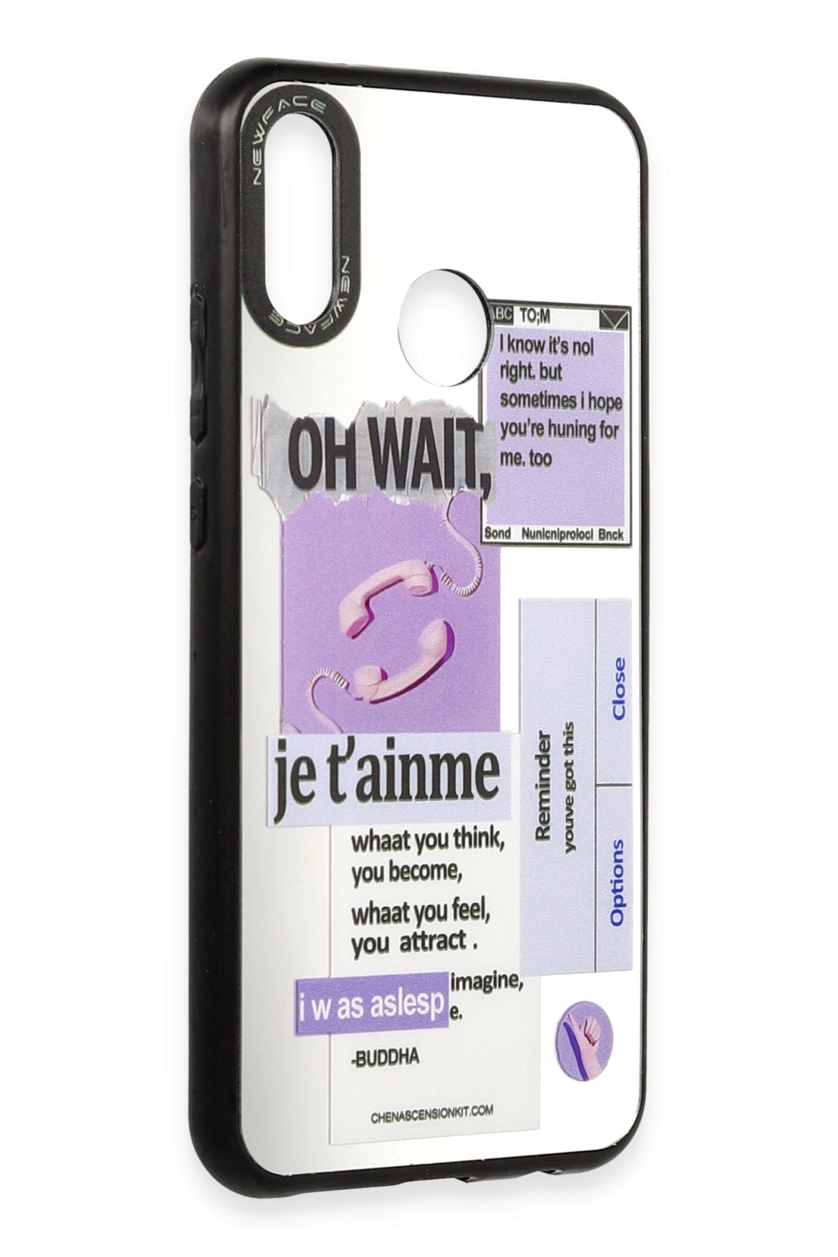 Newface Huawei P20 Lite Kılıf Nano içi Kadife Silikon - Lacivert