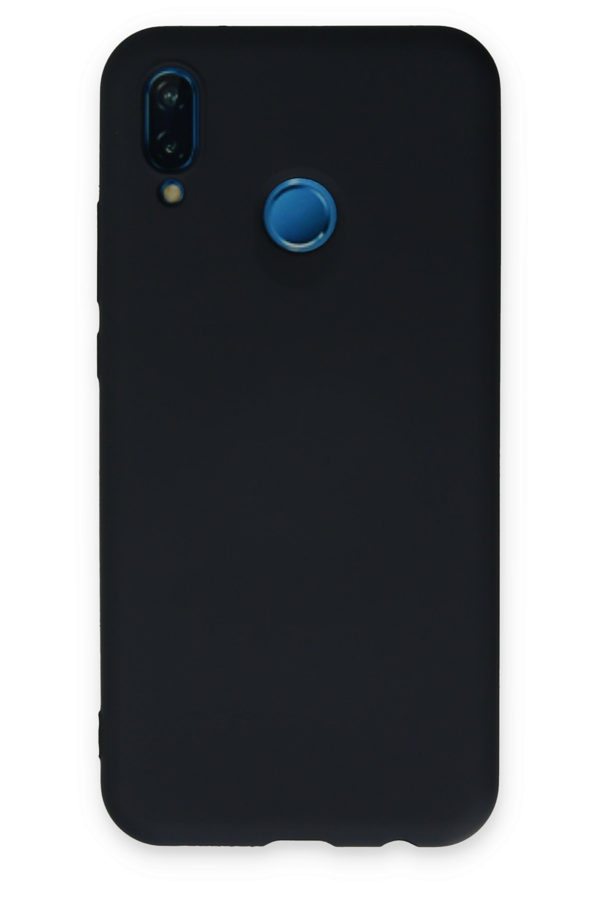 Newface Huawei P20 Lite Kılıf Loop Deri Silikon - Siyah