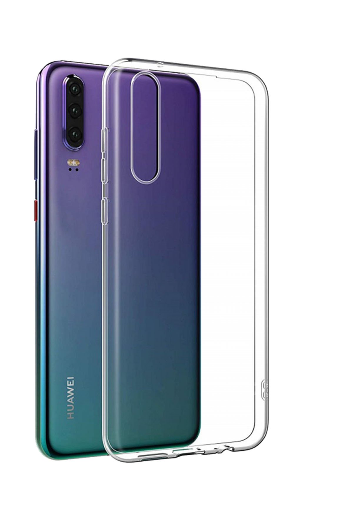 Newface Huawei P30 Kılıf First Silikon - Gold