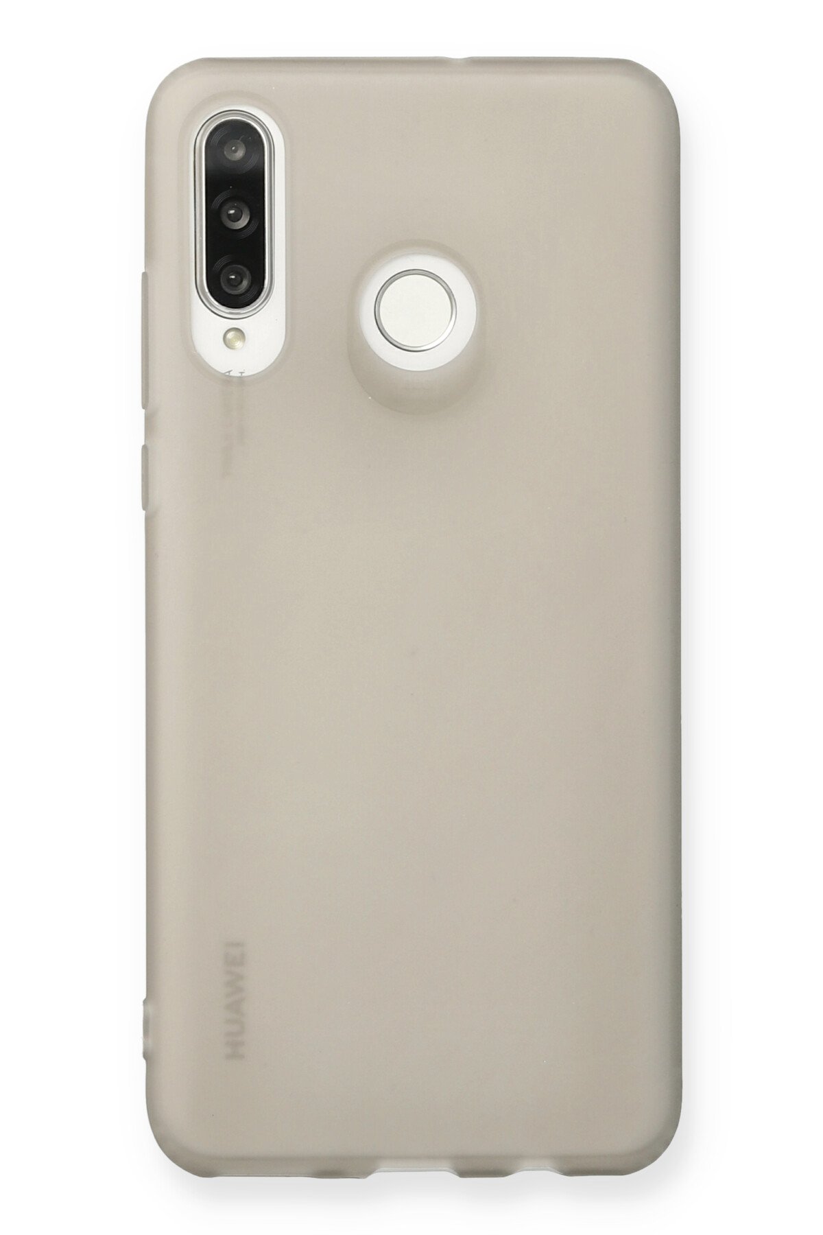 Newface Huawei P30 Lite Kılıf Platin Simli Silikon - Sarı