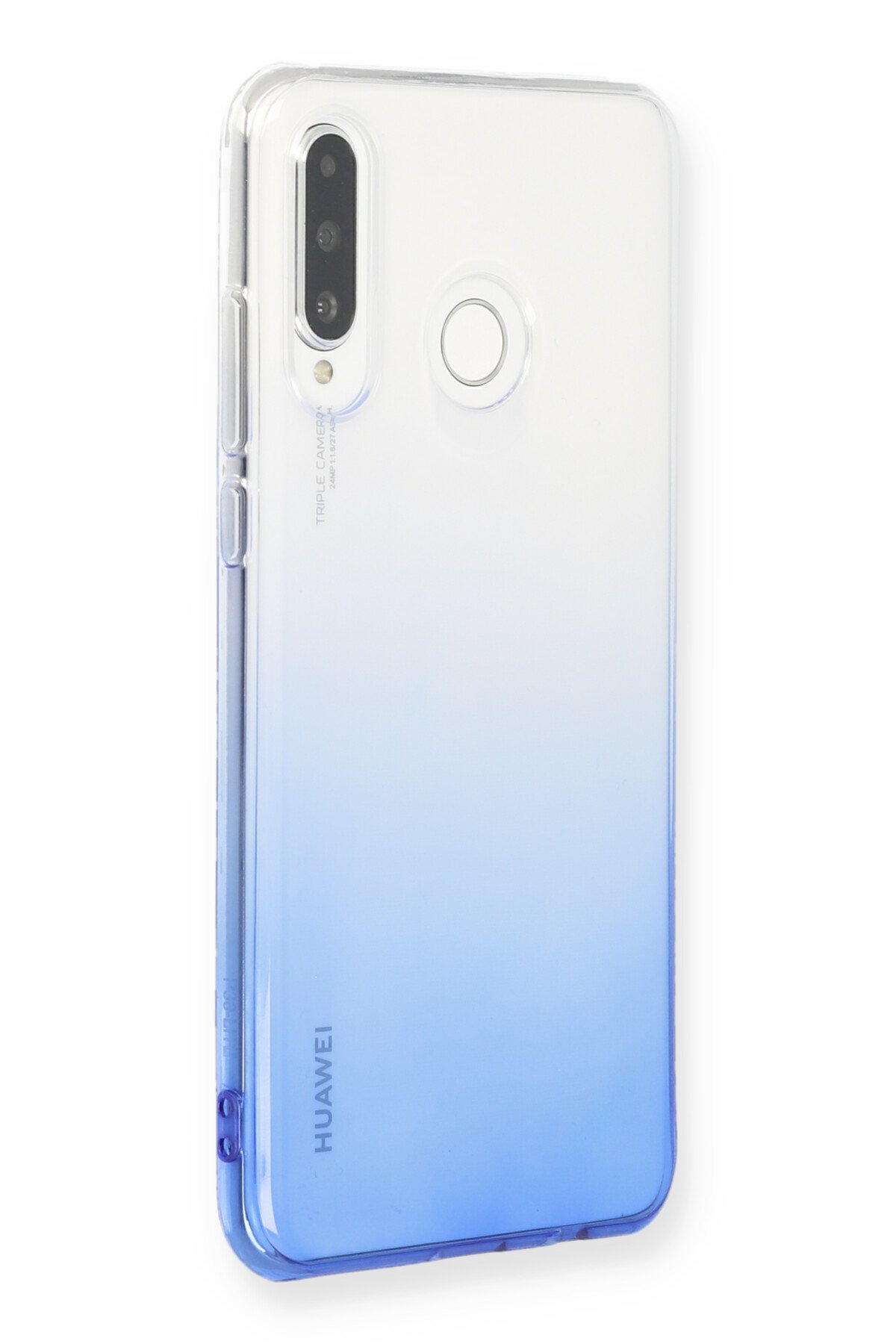 Newface Huawei P30 Lite Kılıf Palm Buzlu Kamera Sürgülü Silikon - Siyah