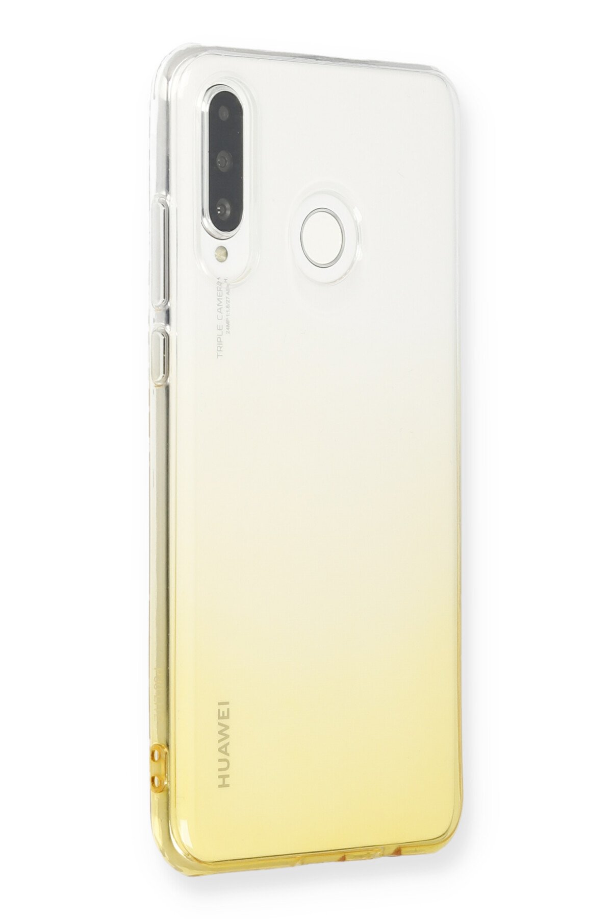 Newface Huawei P30 Lite Kılıf Nano içi Kadife Silikon - Pudra