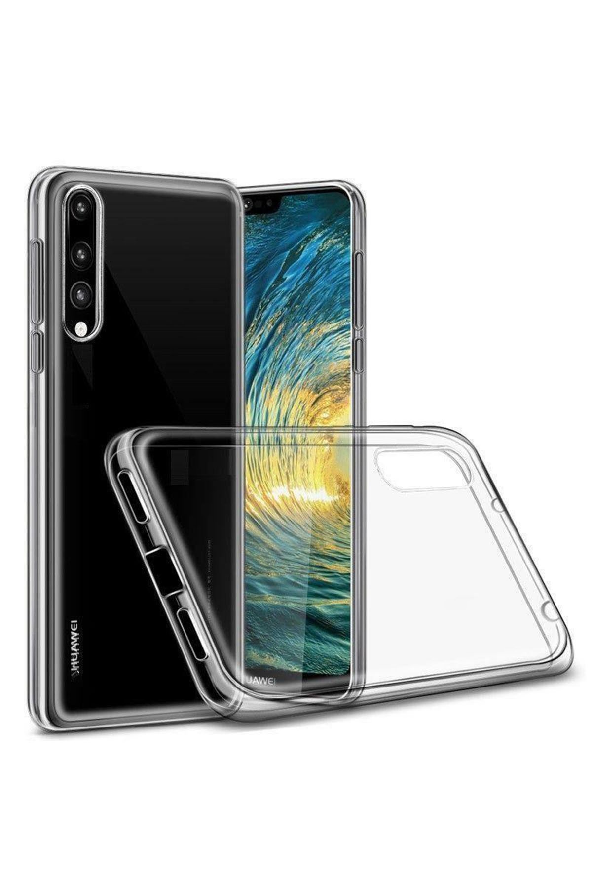 Newface Huawei P30 Lite 3D Antistatik Cam Ekran Koruyucu