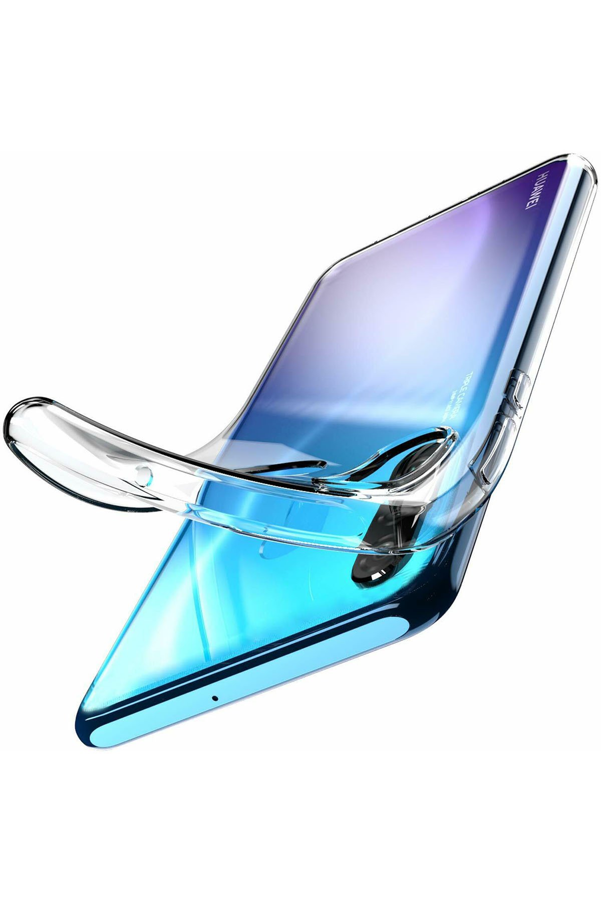 Newface Huawei P30 Lite 3D Antistatik Cam Ekran Koruyucu