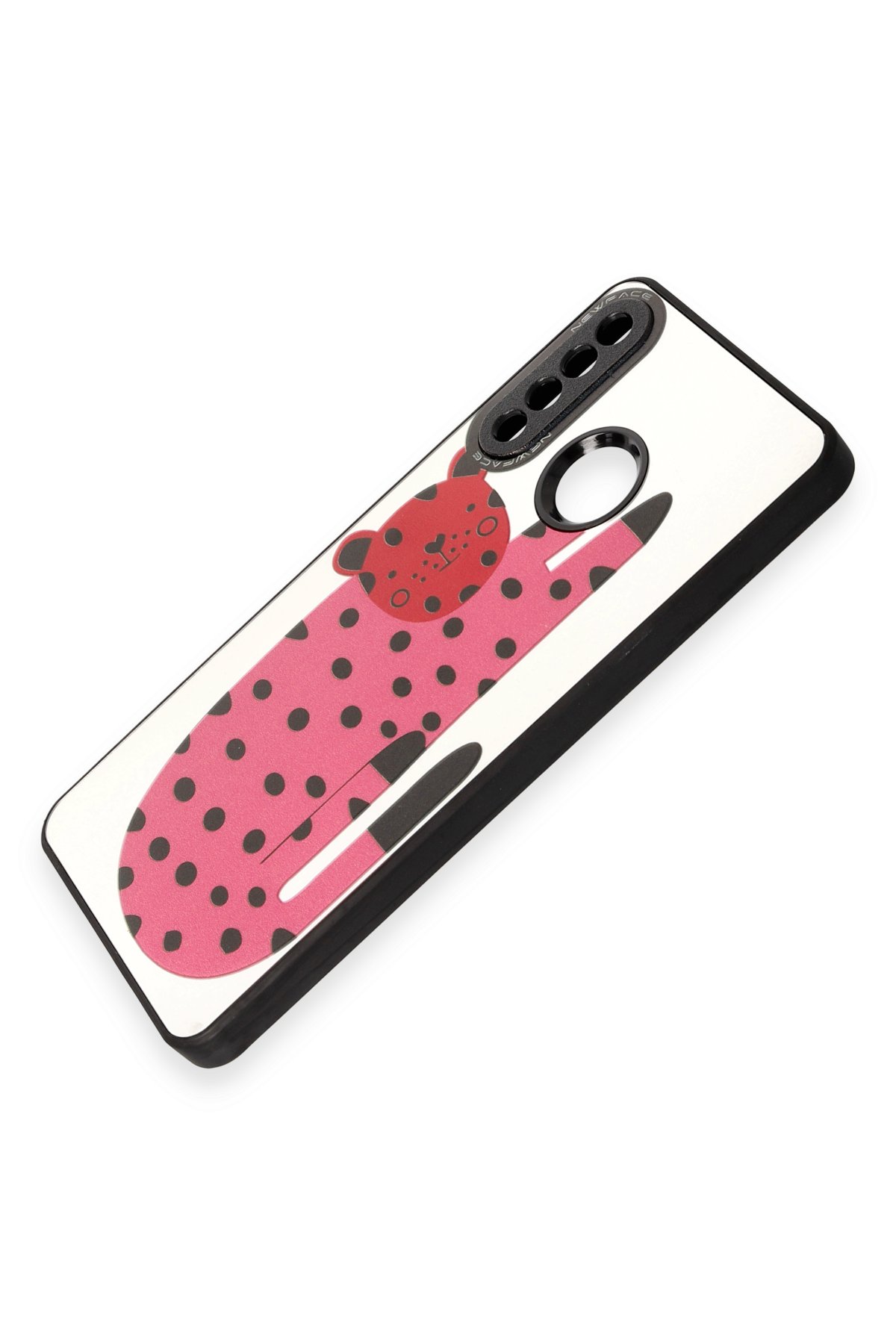 Newface Huawei P30 Lite Kılıf Nano içi Kadife Silikon - Mor