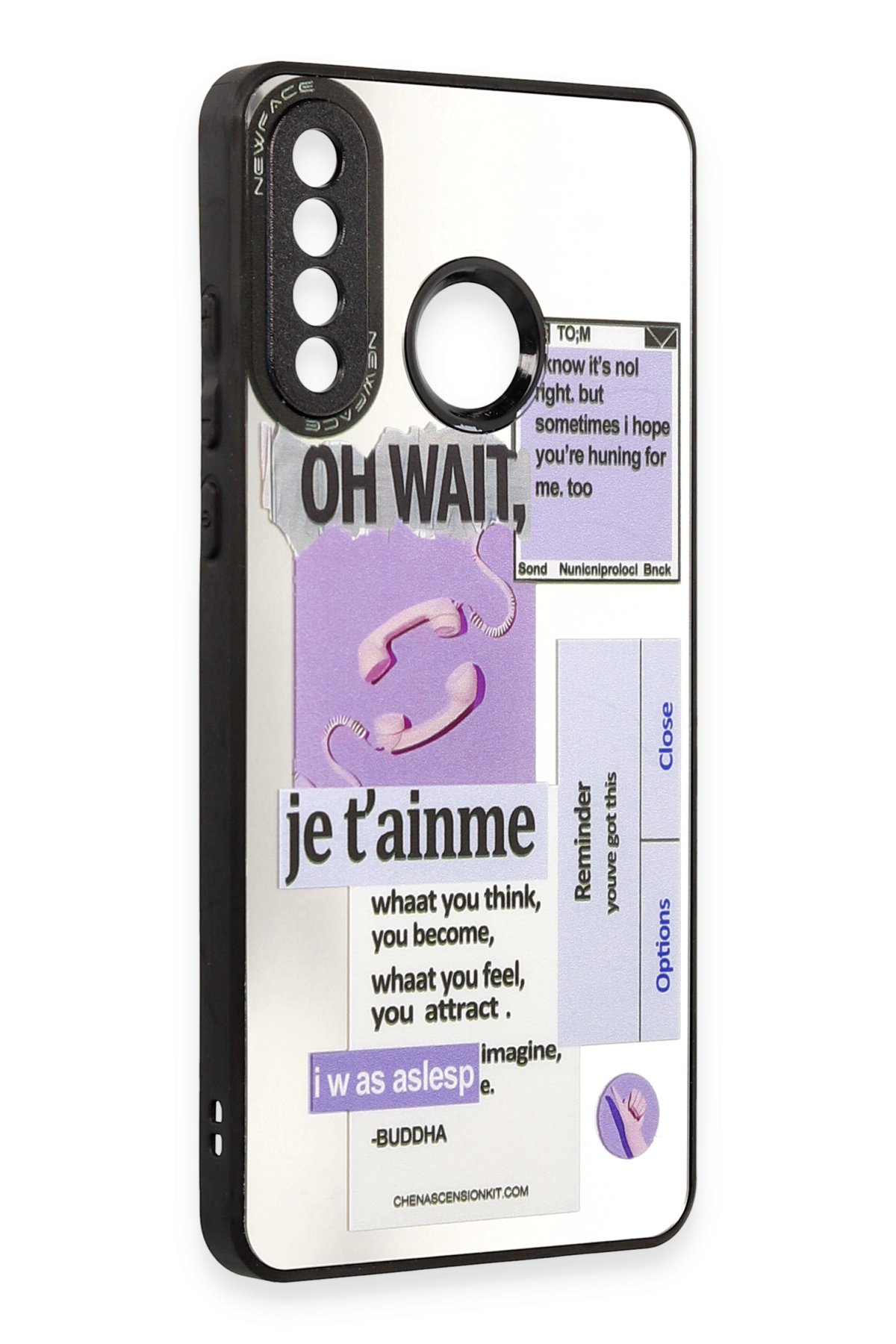 Newface Huawei P30 Lite Kılıf Montreal Silikon Kapak - Siyah