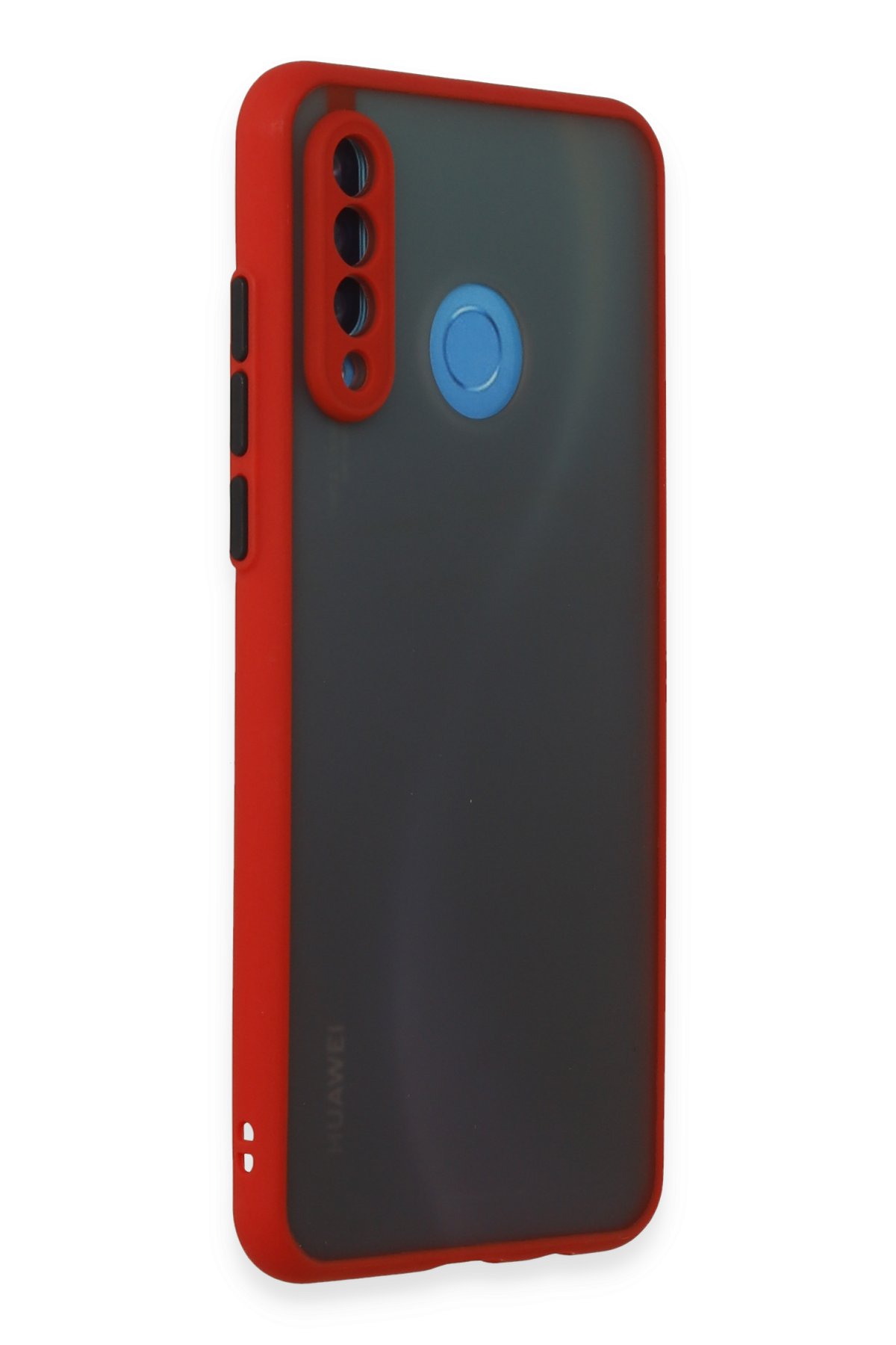 Newface Huawei P30 Lite Kılıf Nano içi Kadife Silikon - Mor