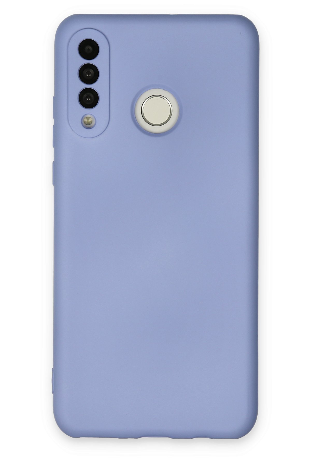 Newface Huawei P30 Lite Kılıf Nano içi Kadife Silikon - Mor