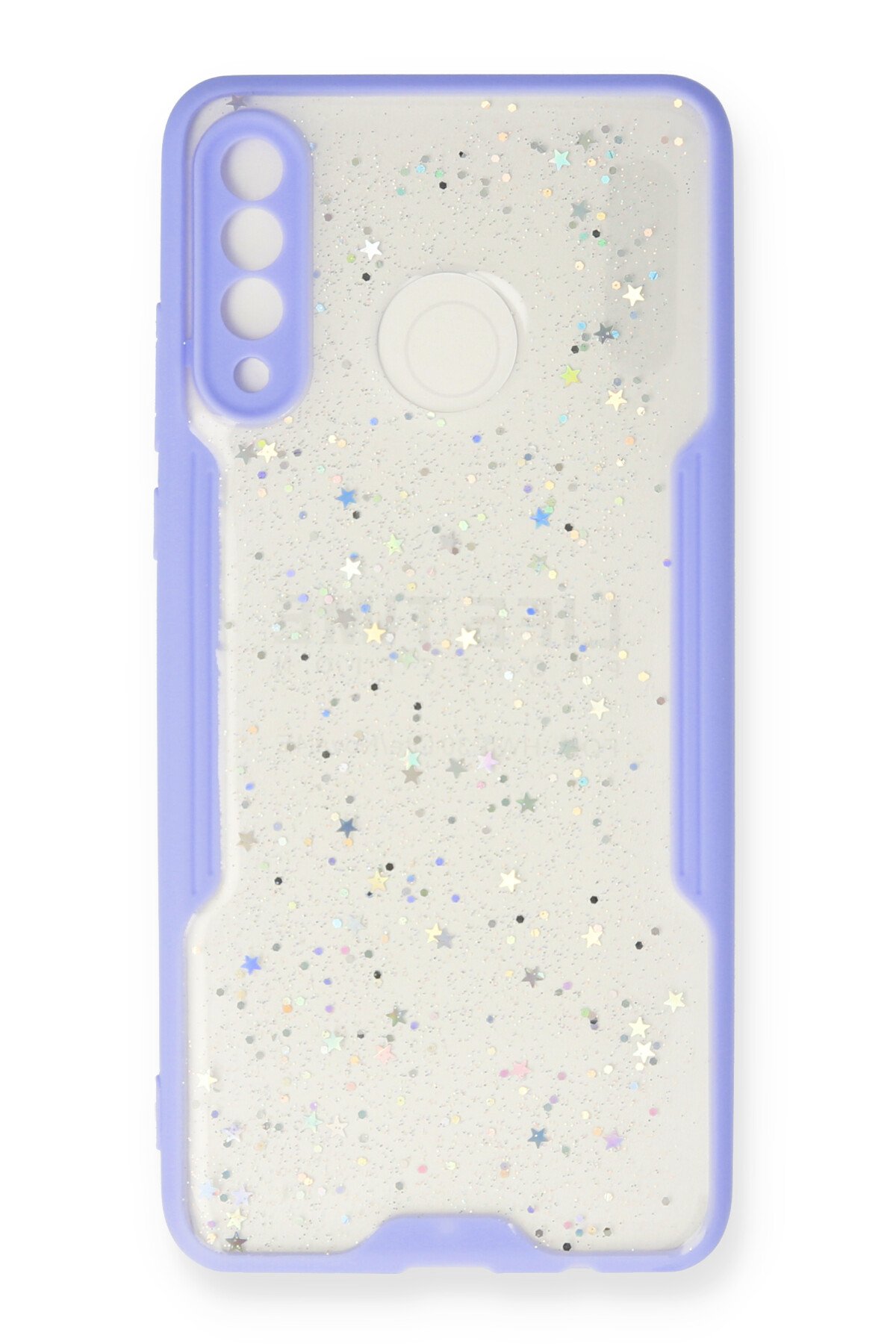 Newface Huawei P30 Lite Kılıf Nano içi Kadife Silikon - Mavi