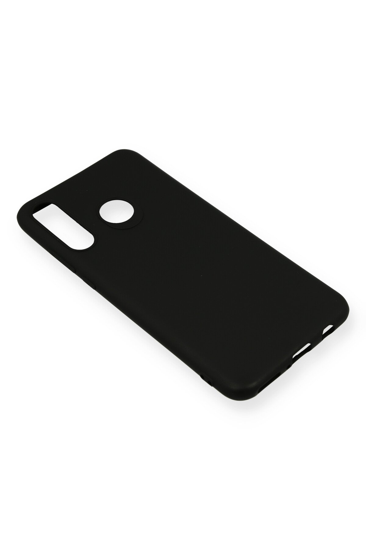 Newface Huawei P30 Lite Kılıf Nano içi Kadife Silikon - Mavi