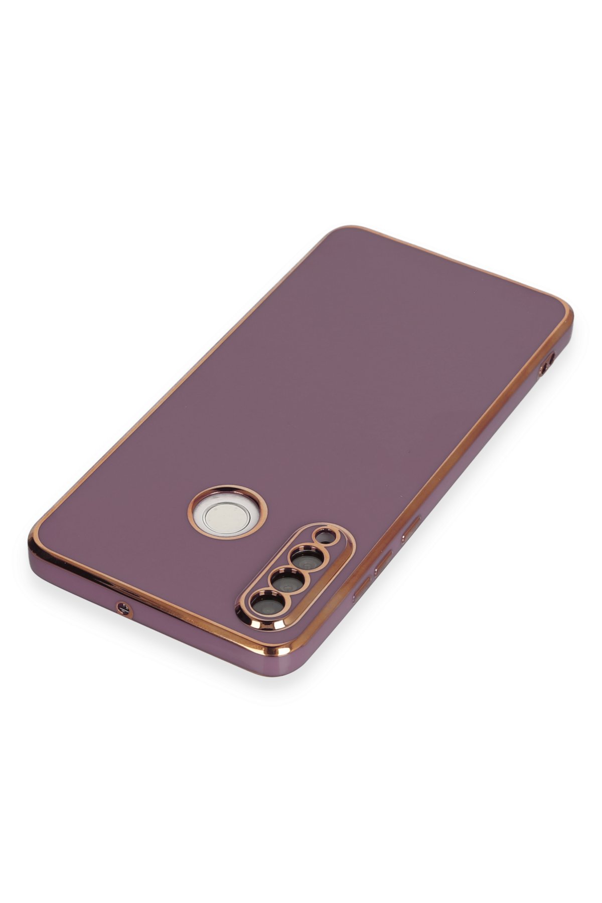 Newface Huawei P30 Lite Kılıf Palm Buzlu Kamera Sürgülü Silikon - Siyah