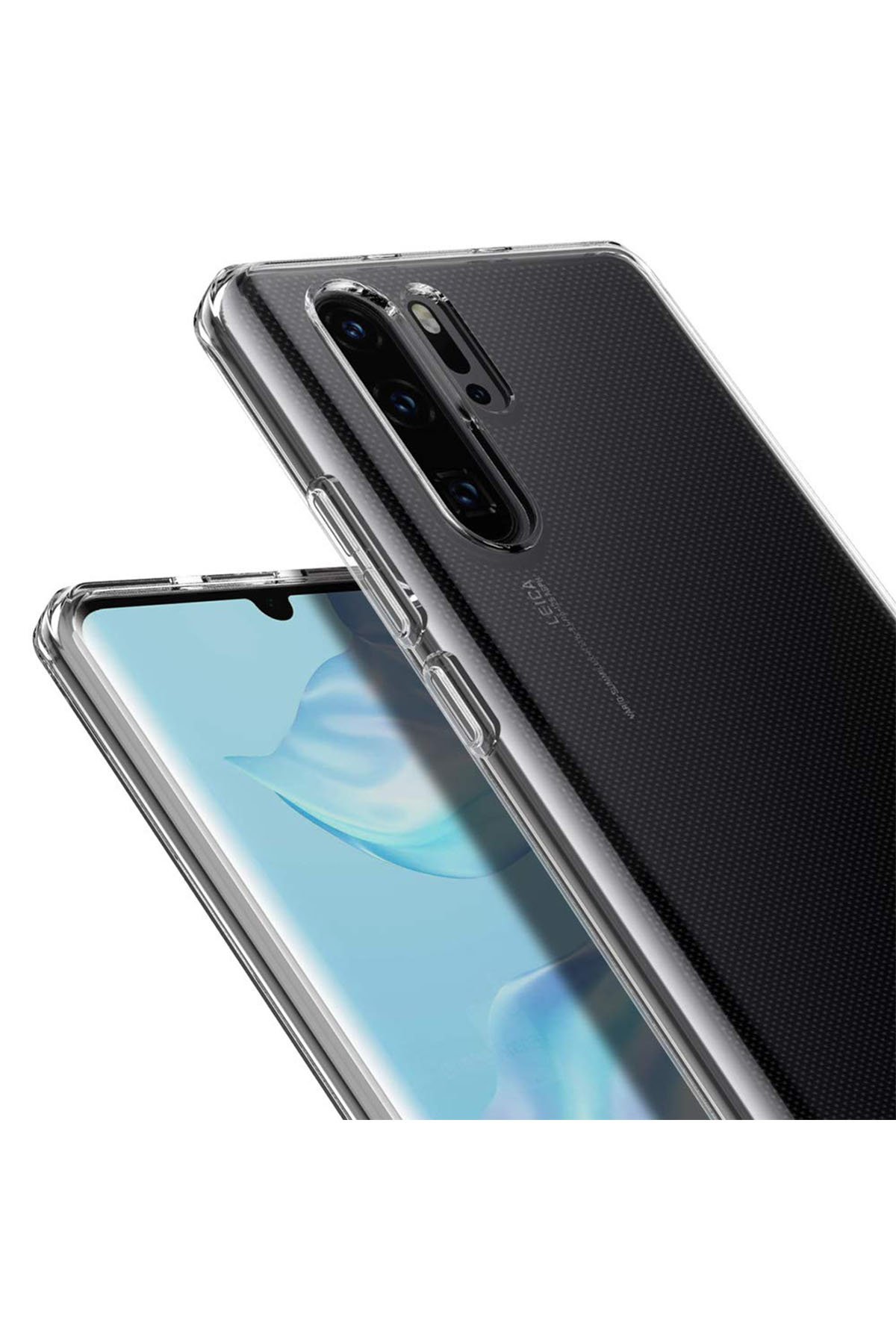 Newface Huawei P30 Pro Kılıf First Silikon - Rose Gold