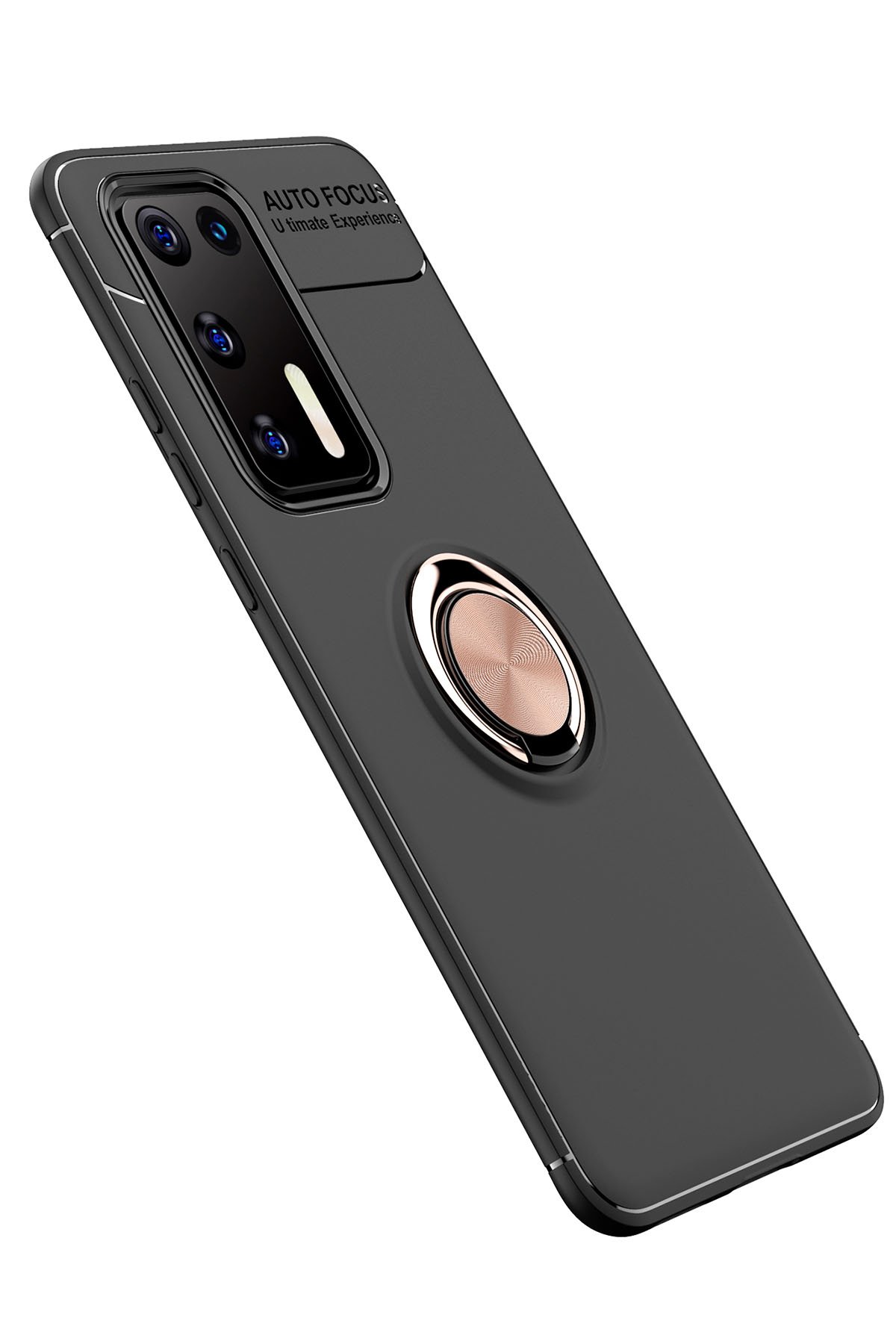 Newface Huawei P40 Kılıf Tank Silikon Kapak - Gümüş