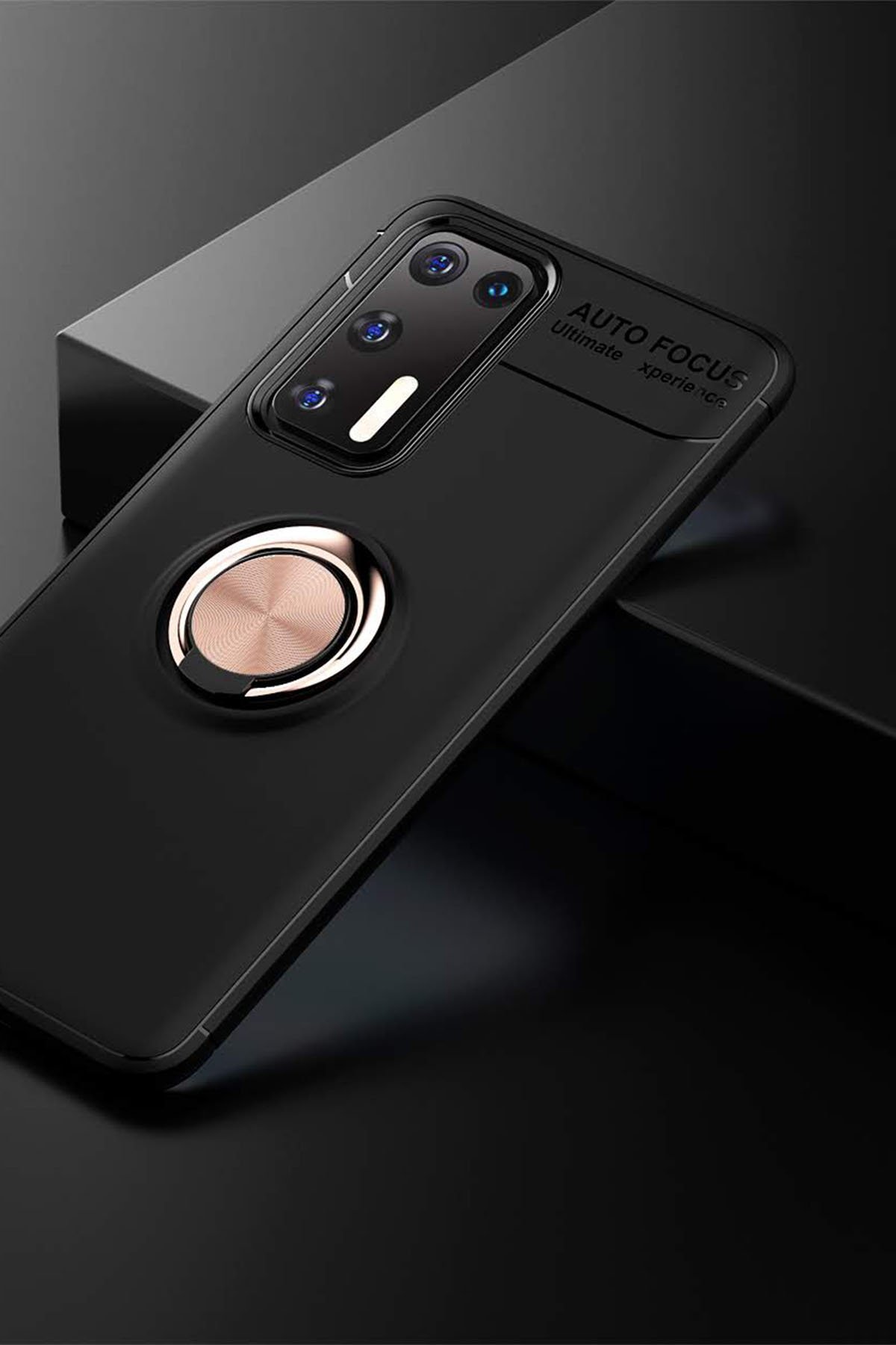 Newface Huawei P40 Kılıf Tank Silikon Kapak - Gümüş