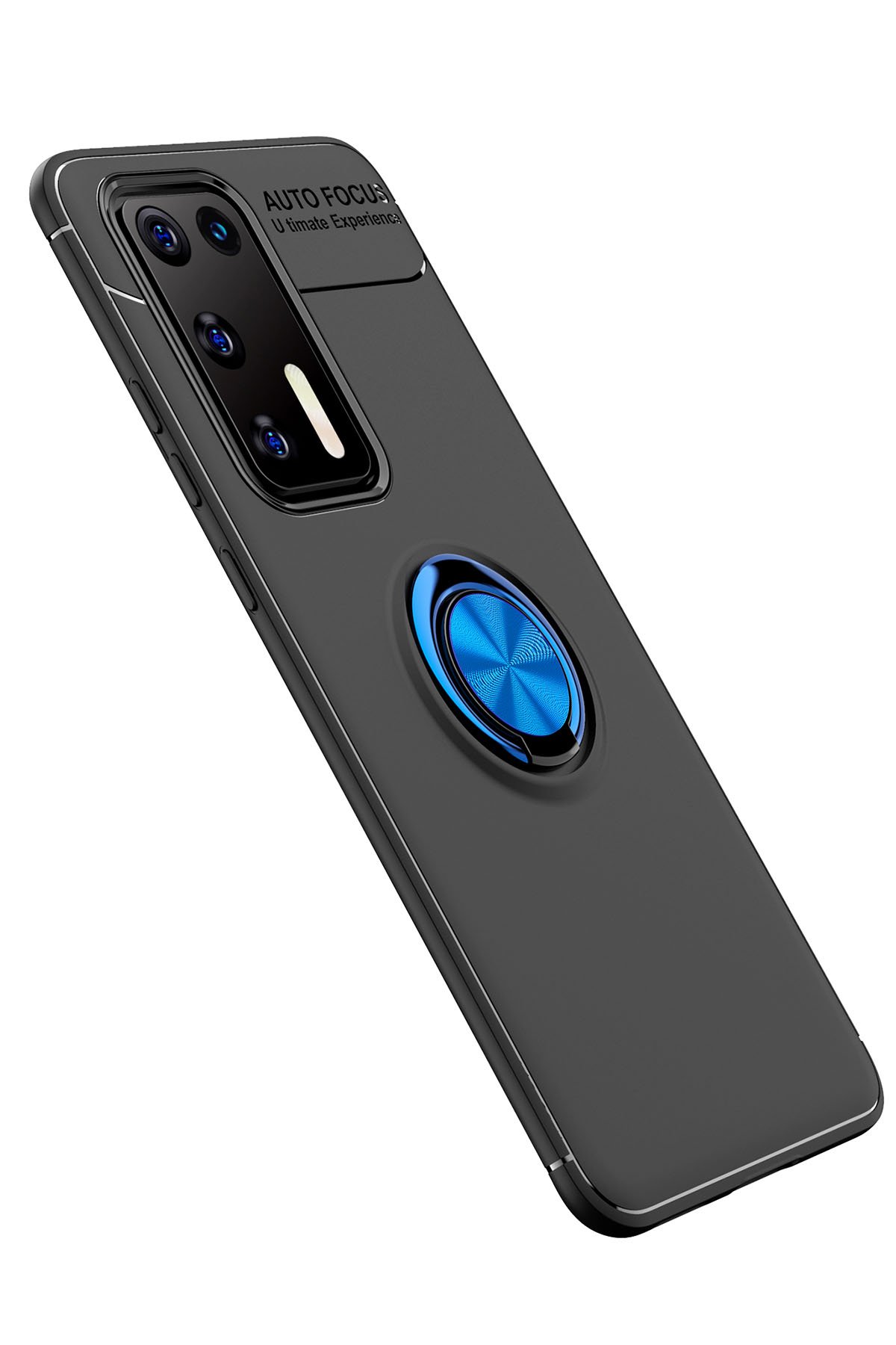 Newface Huawei P40 Kılıf Tank Silikon Kapak - Siyah