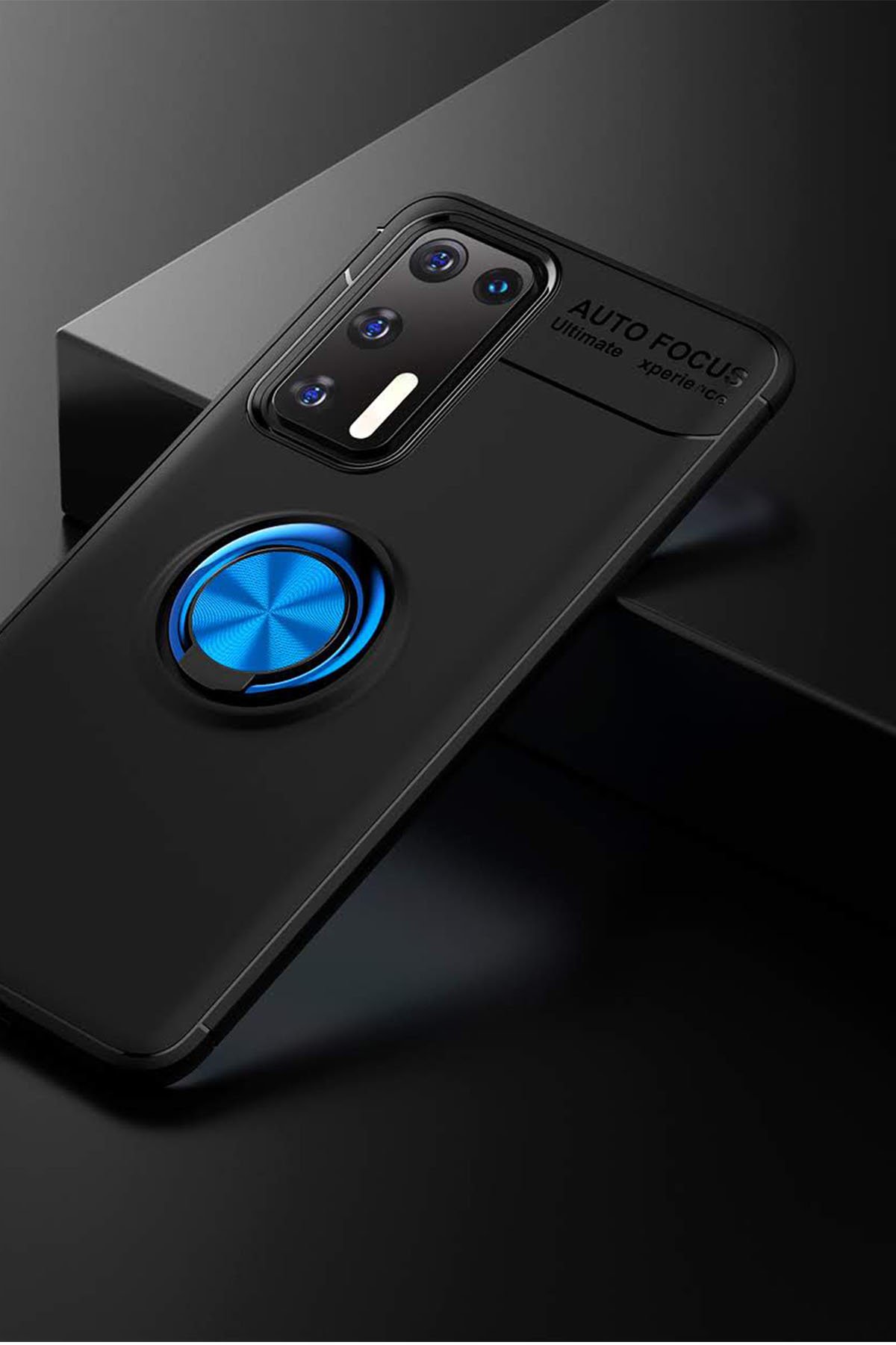 Newface Huawei P40 Kılıf Tank Silikon Kapak - Siyah