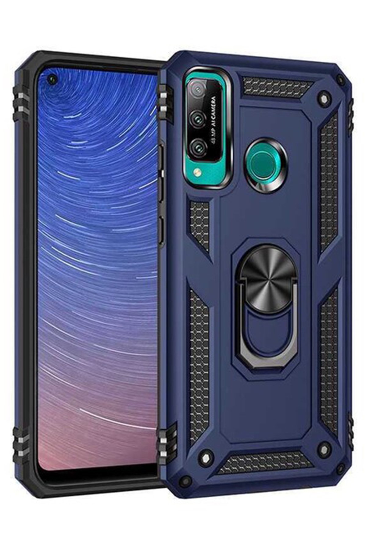 Newface Huawei P40 Lite E Kılıf Montreal Silikon Kapak - Kırmızı