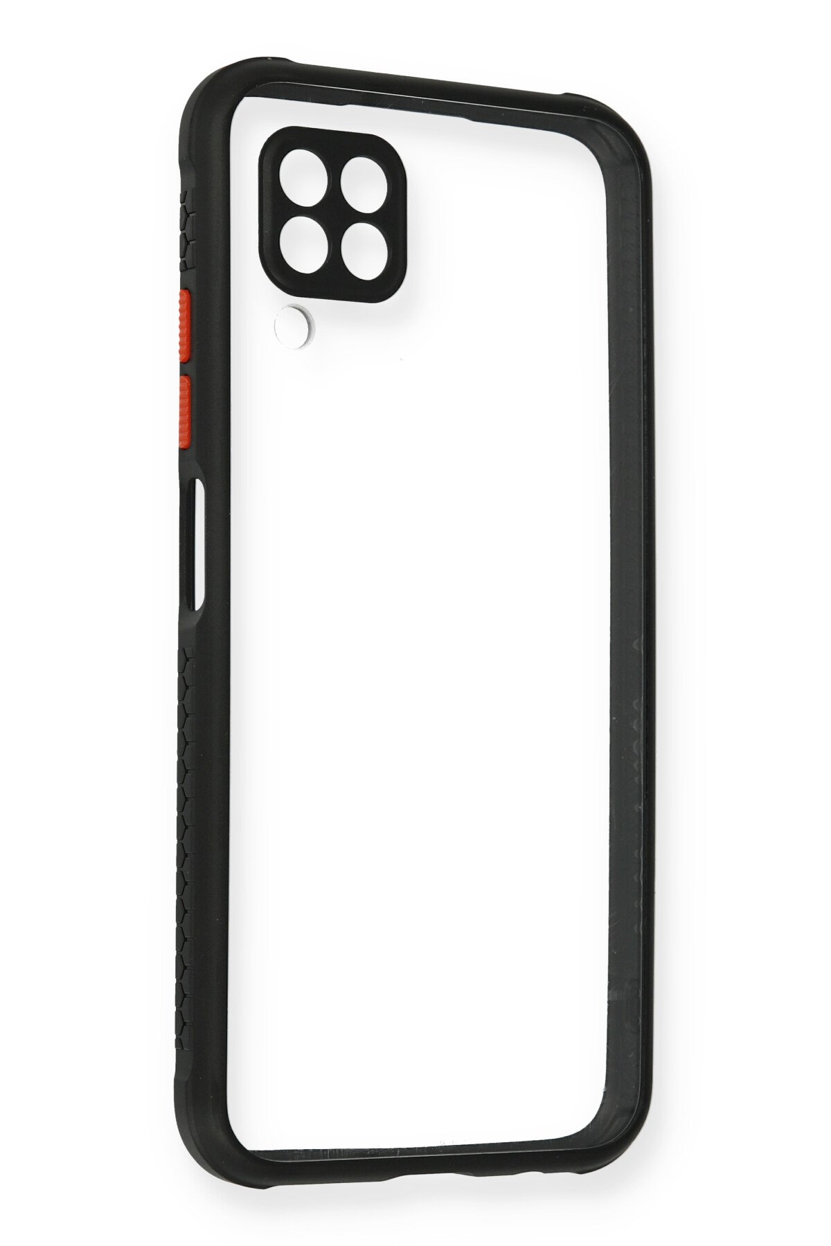 Newface Huawei P40 Lite Kılıf Miami Şeffaf Silikon - Koyu Yeşil