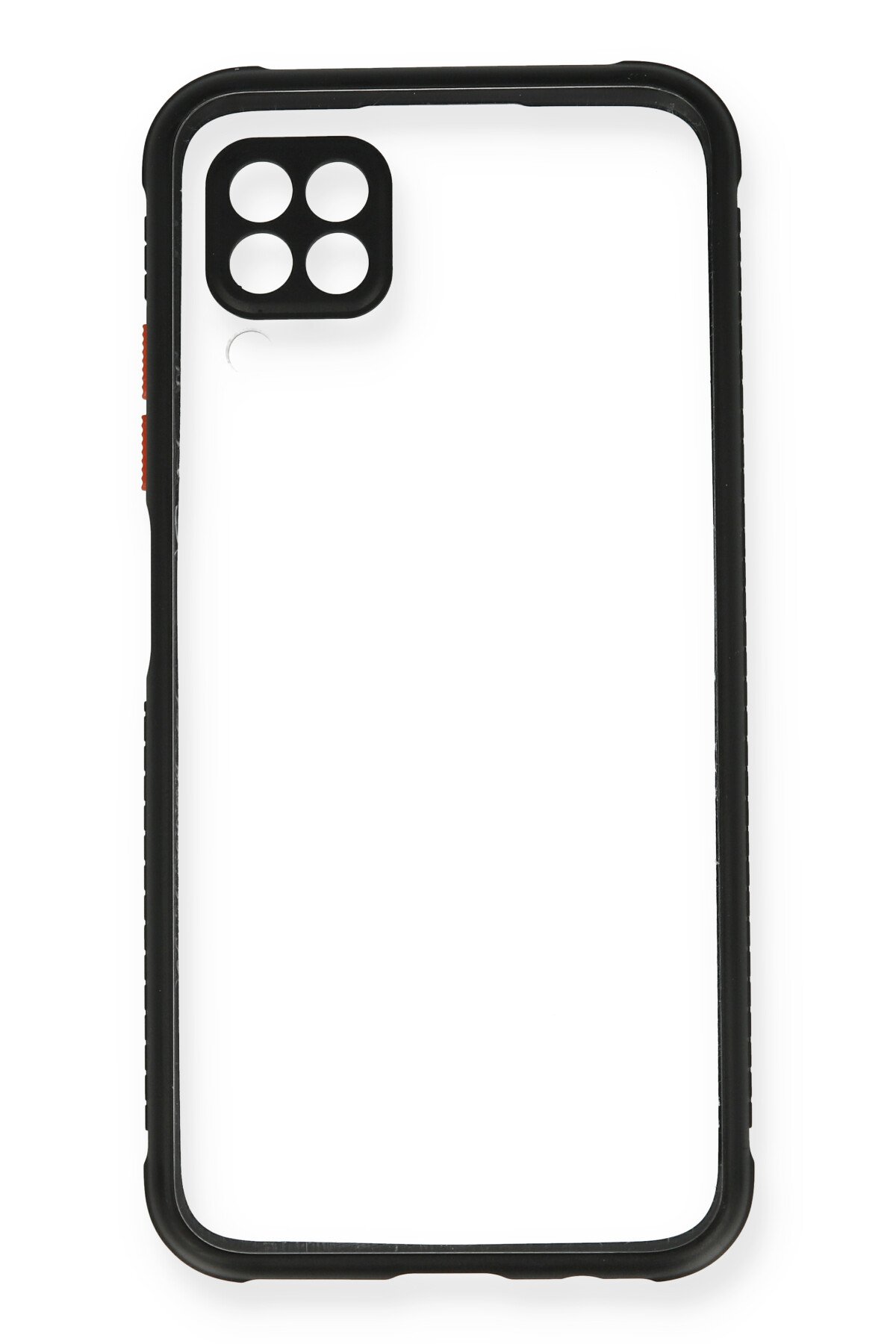 Newface Huawei P40 Lite Kılıf Miami Şeffaf Silikon - Koyu Yeşil