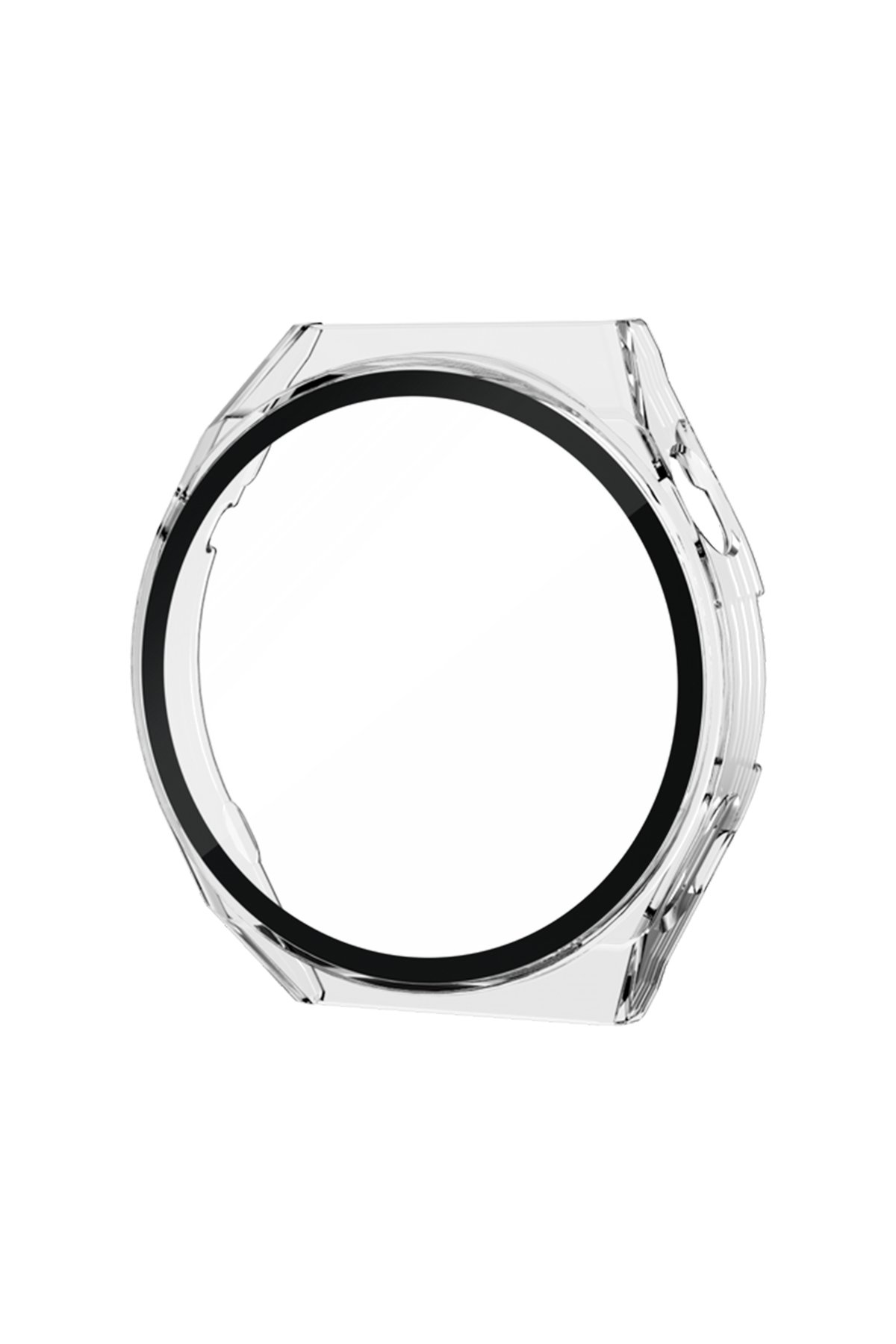 Newface Huawei Watch GT3 42mm Dota Camlı Kasa Ekran Koruyucu - Gümüş