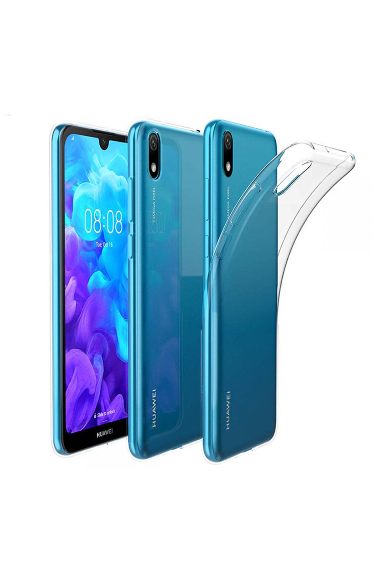 Newface Huawei Y5 2019 Kılıf First Silikon - Yeşil