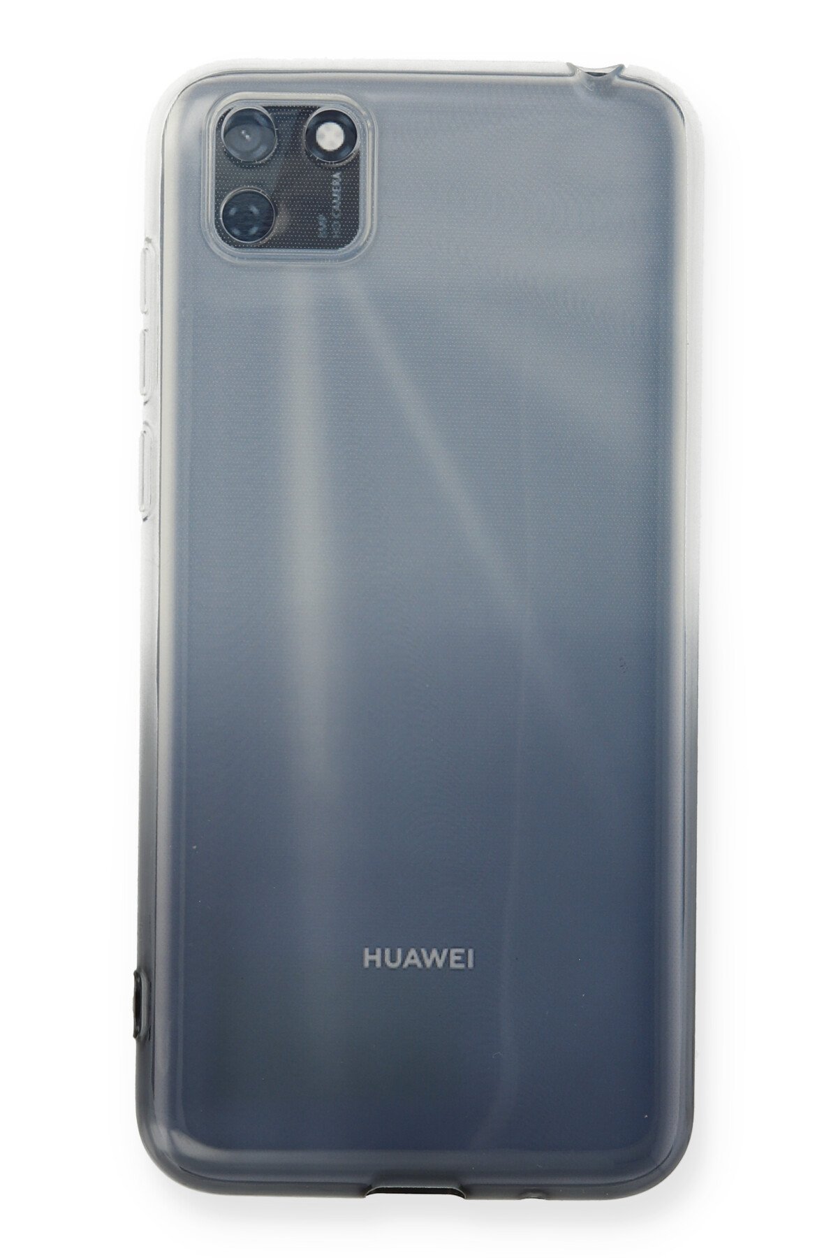 Newface Huawei Y5P Kılıf Sofya Yüzüklü Silikon Kapak - Gold