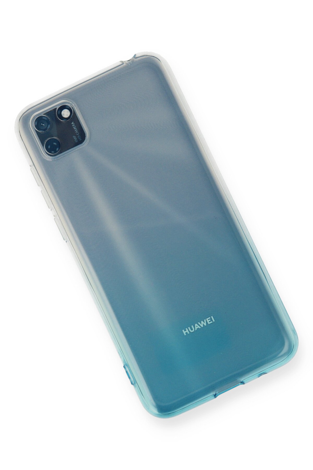 Newface Huawei Y5P Kılıf Montreal Silikon Kapak - Kırmızı