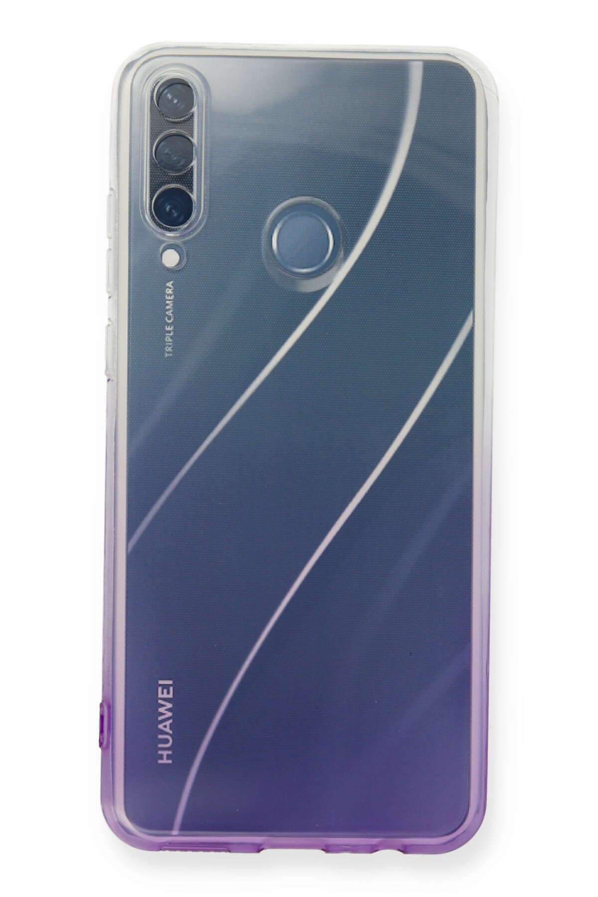 Newface Huawei Y6P Kılıf Nano içi Kadife Silikon - Sarı