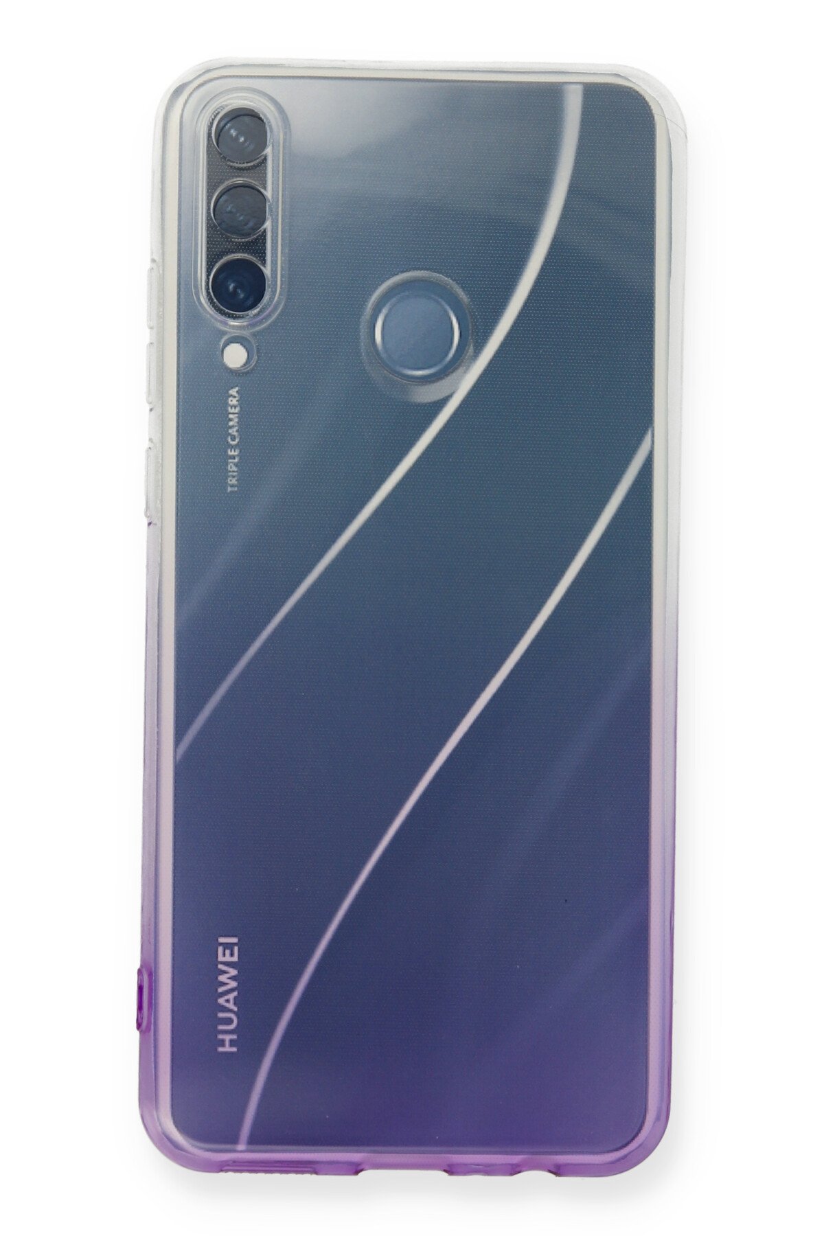 Newface Huawei Y6P Kılıf Nano içi Kadife  Silikon - Sarı