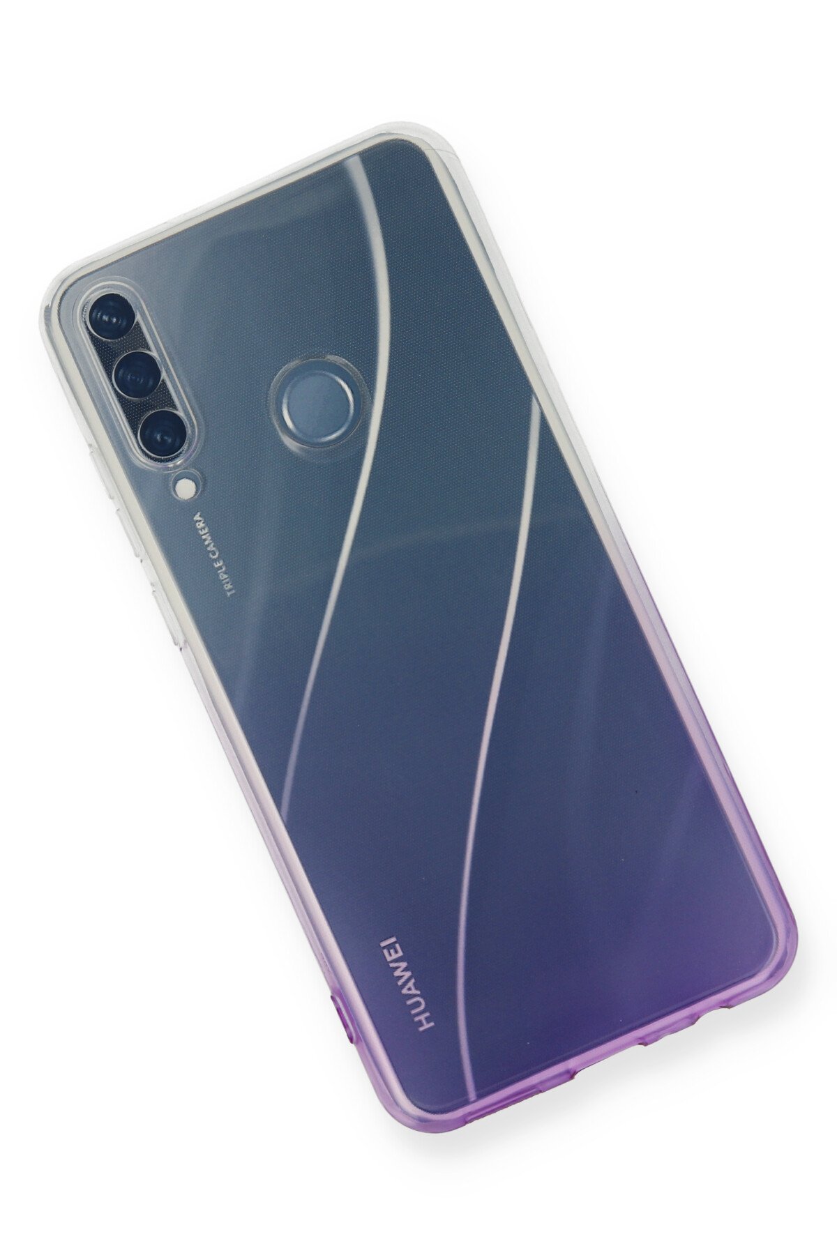 Newface Huawei Y6P Kılıf Nano içi Kadife Silikon - Sarı