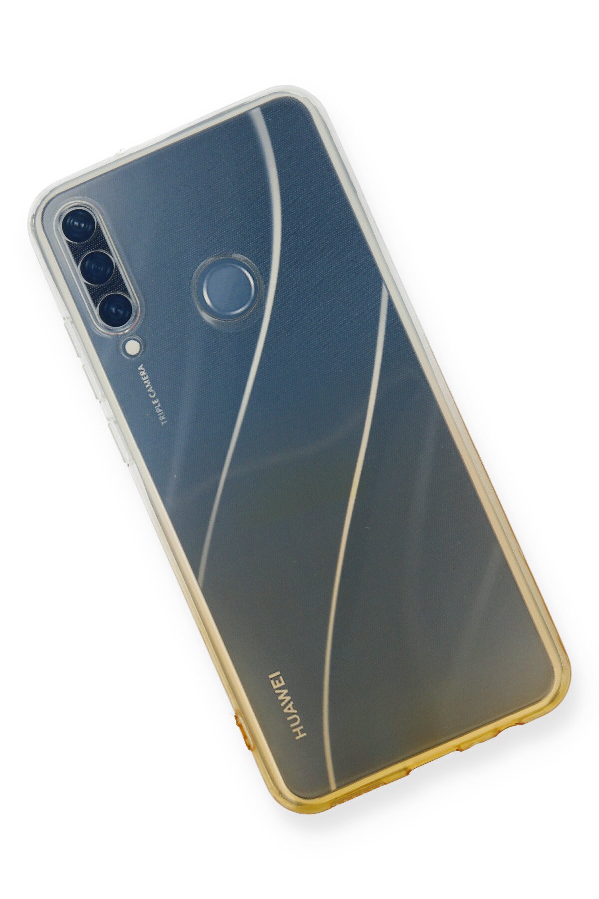 Newface Huawei Y6P Kılıf Sofya Yüzüklü Silikon Kapak - Kırmızı
