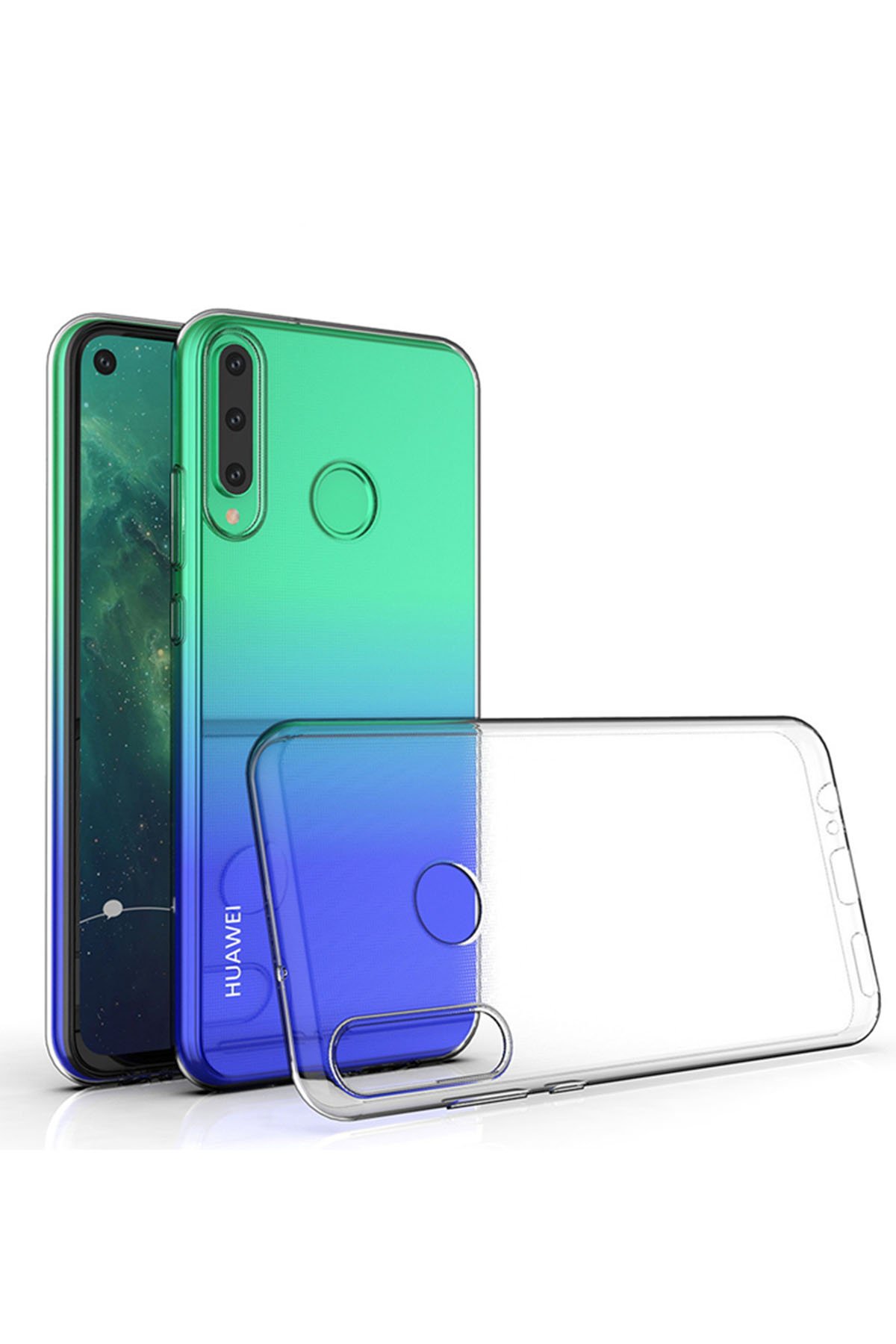 Newface Huawei Y6P Kılıf Tank Silikon Kapak - Siyah