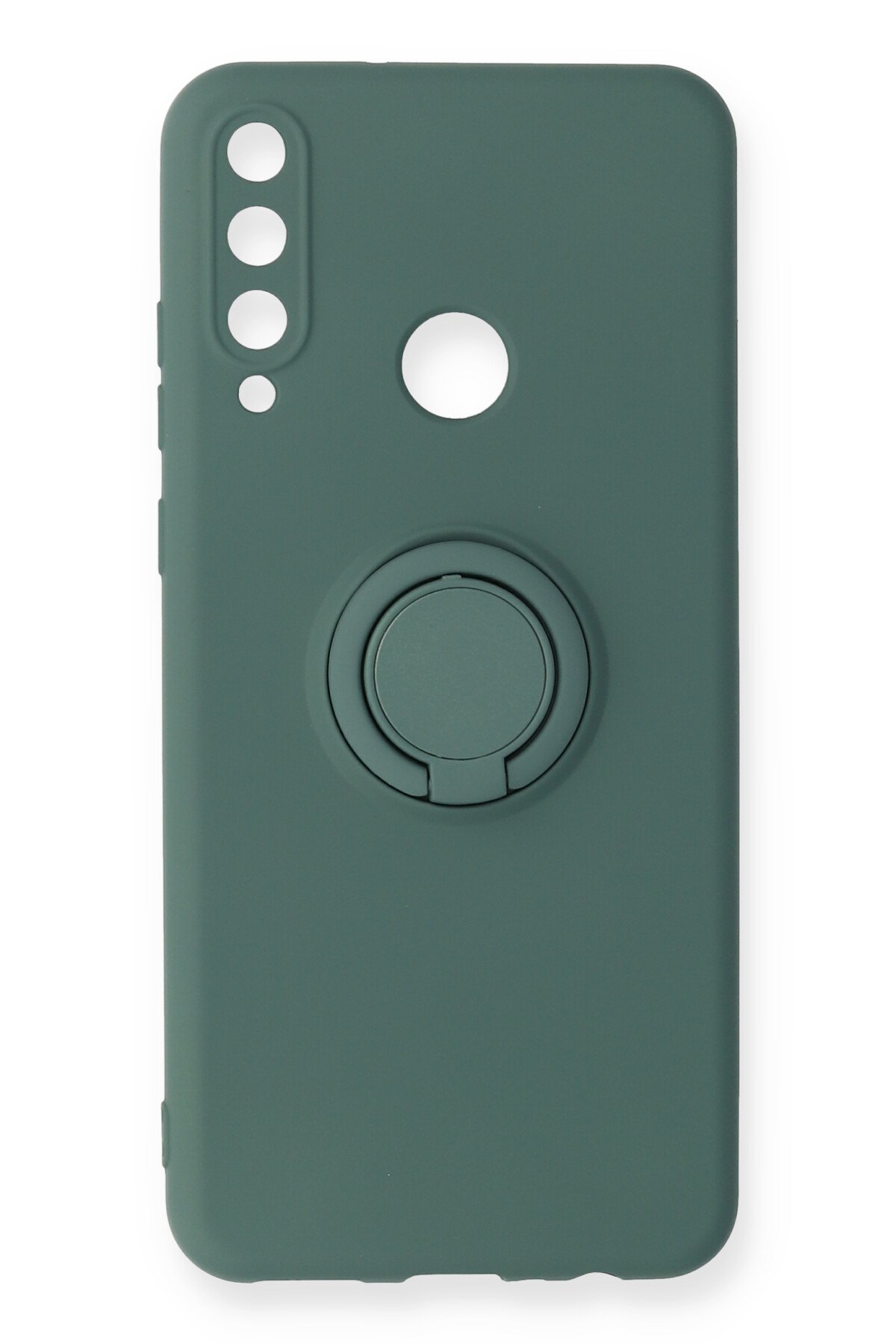 Newface Huawei Y6P Kılıf Nano içi Kadife Silikon - Sarı