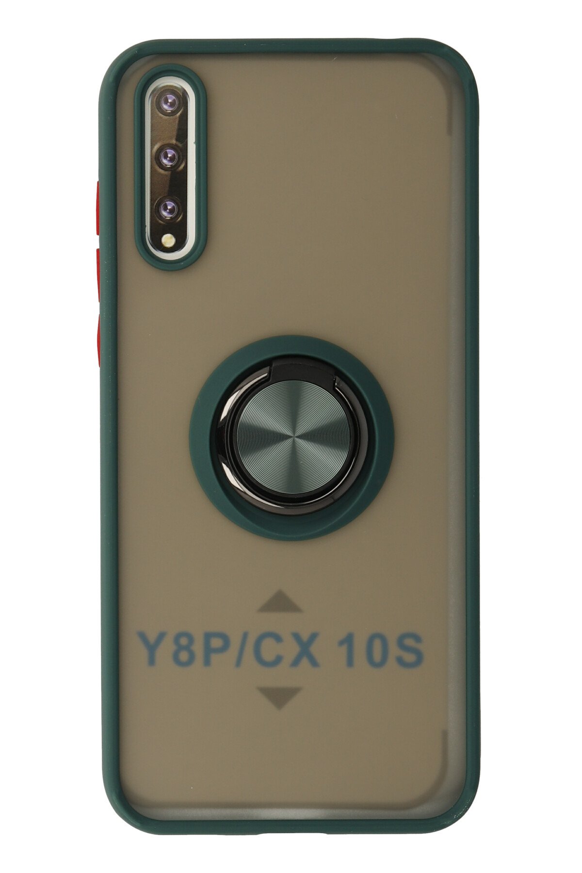 Newface Huawei Y8P Kılıf Tank Silikon Kapak - Siyah