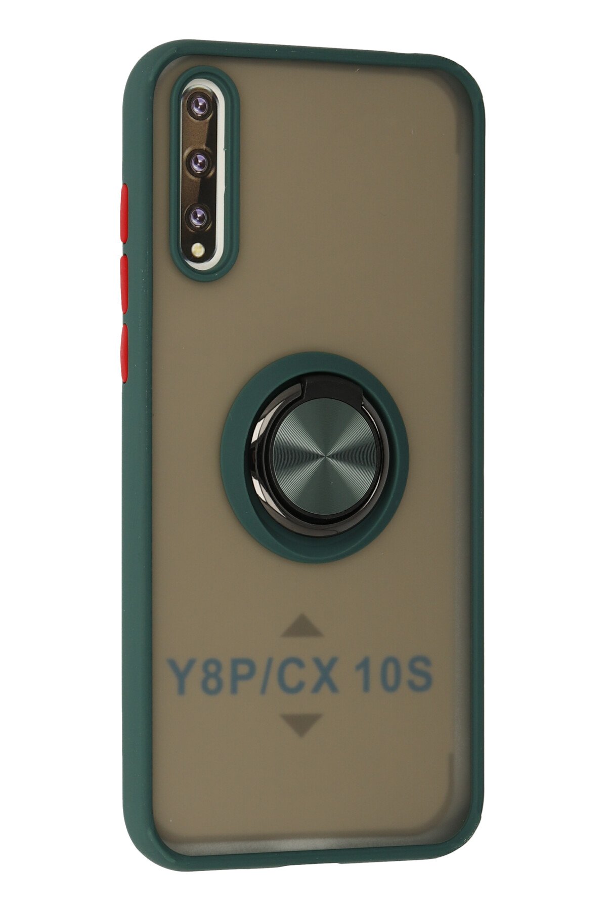 Newface Huawei Y8P Kılıf Tank Silikon Kapak - Siyah