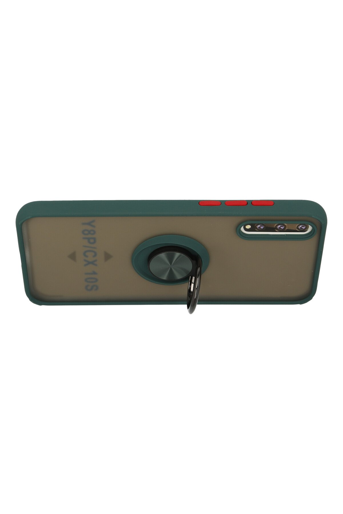Newface Huawei Y8P Kılıf Tank Silikon Kapak - Siyah