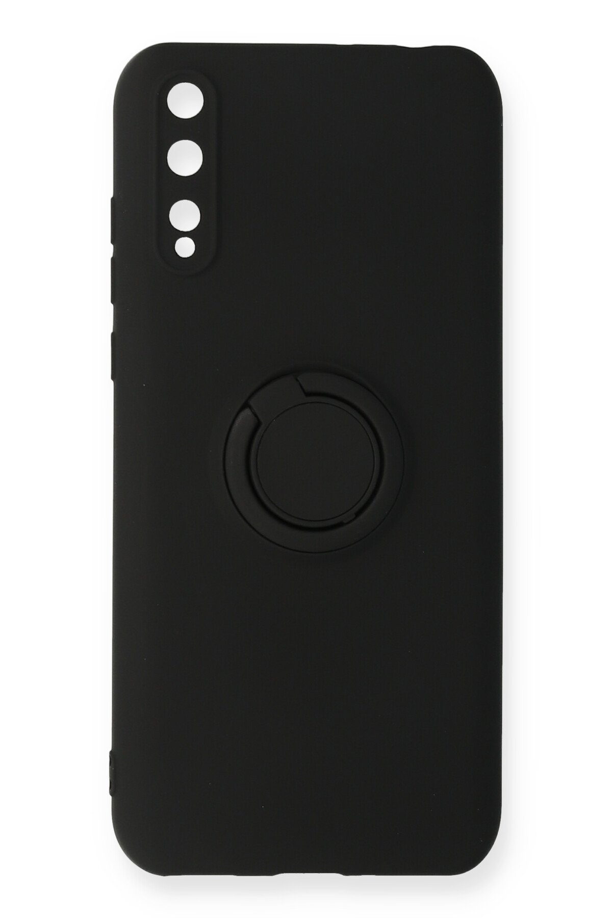 Newface Huawei Y8P Kılıf Viktor Yüzüklü Silikon - Kırmızı