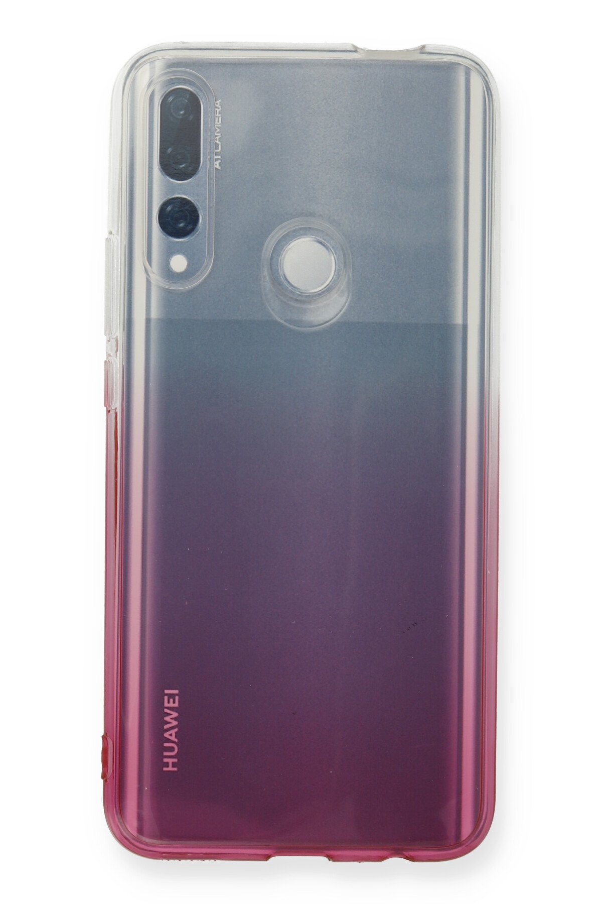 Newface Huawei Y9 Prime 2019 Kılıf Hopi Silikon - Sarı